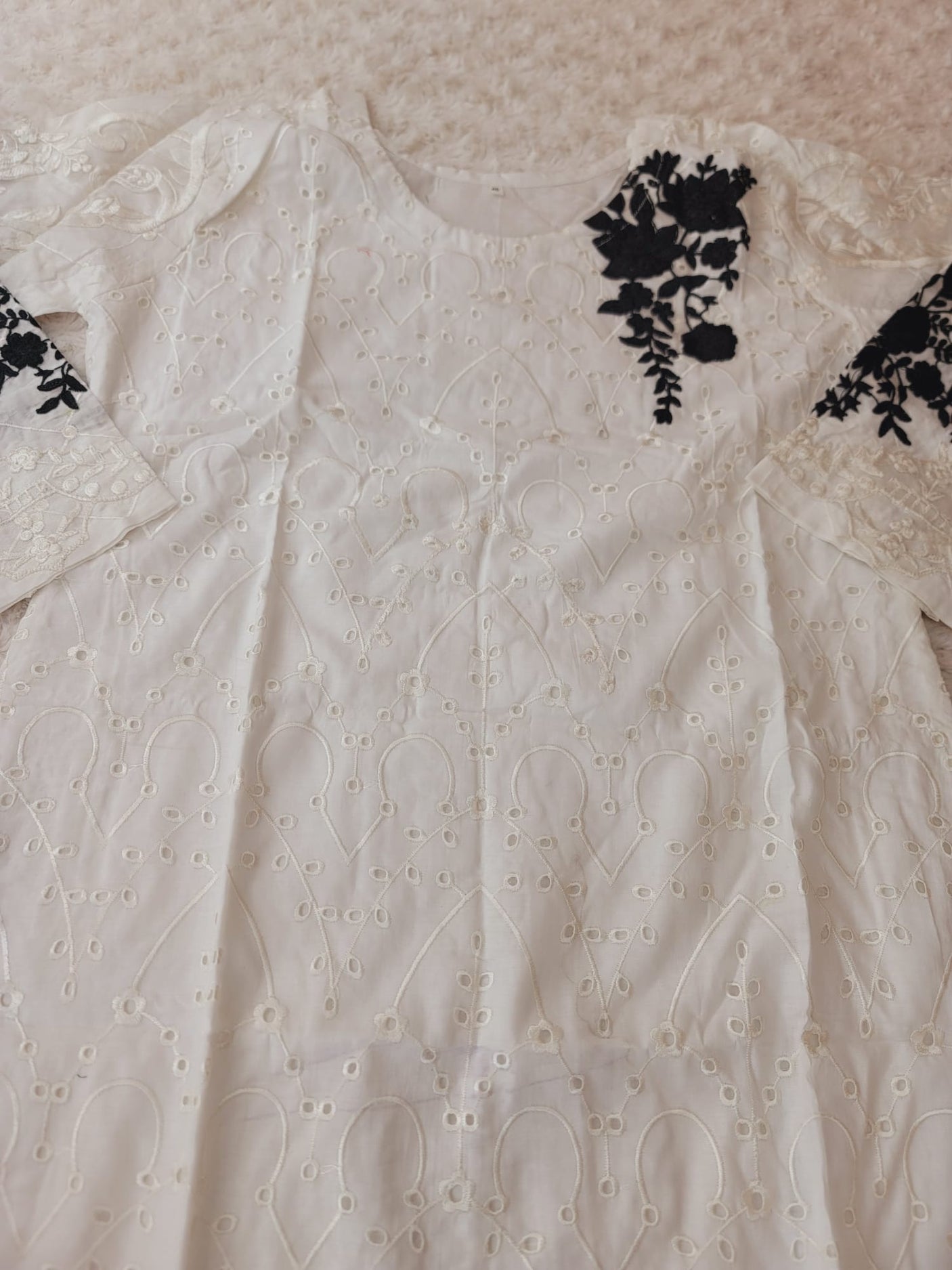 Pakistani Stitched lawn Embroidered Salwar kameez ready to ship