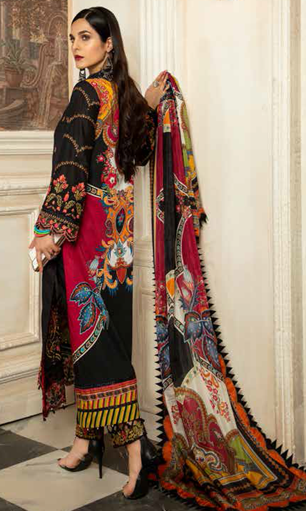 Janique Luxury Lawn`20-100% Original Guaranteed