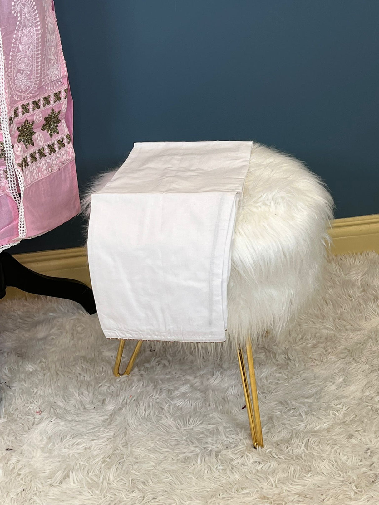 Indian Cotton Stitched Embroidery Suit Ready To Ship