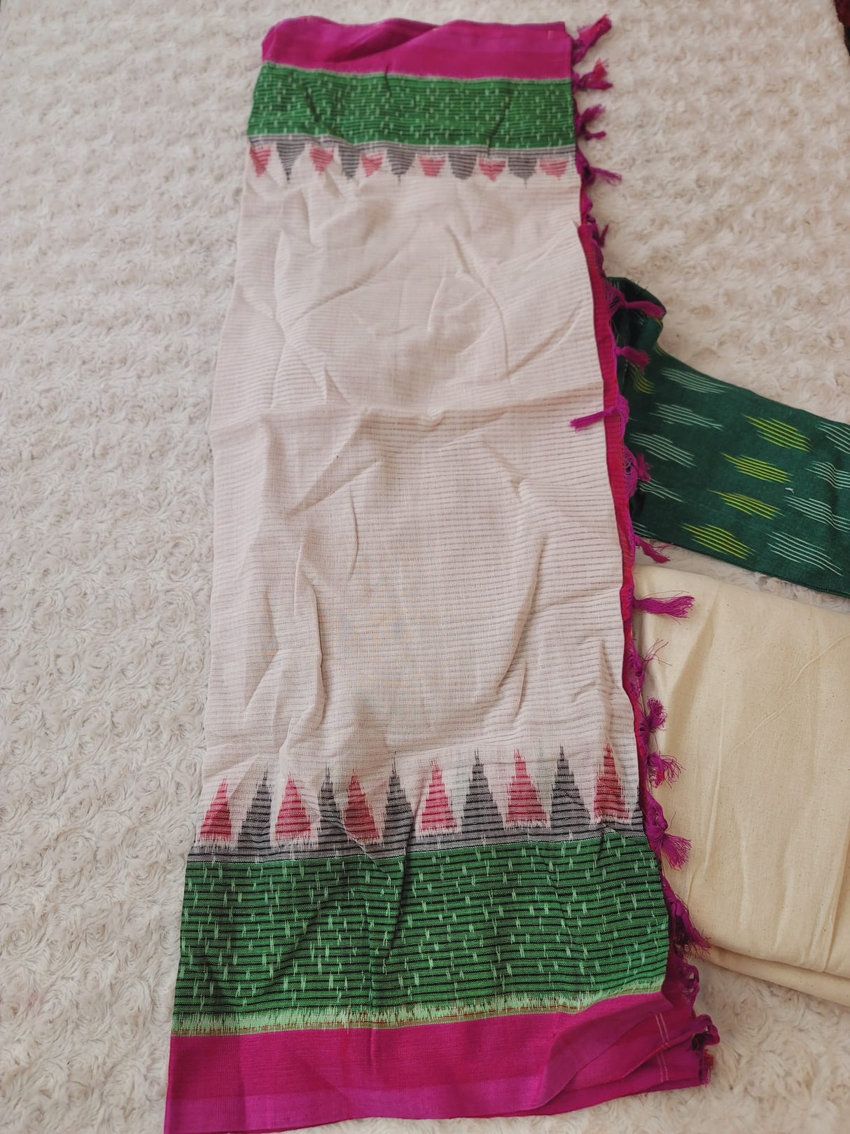 Handloom Ikkat Salwer Kamiz