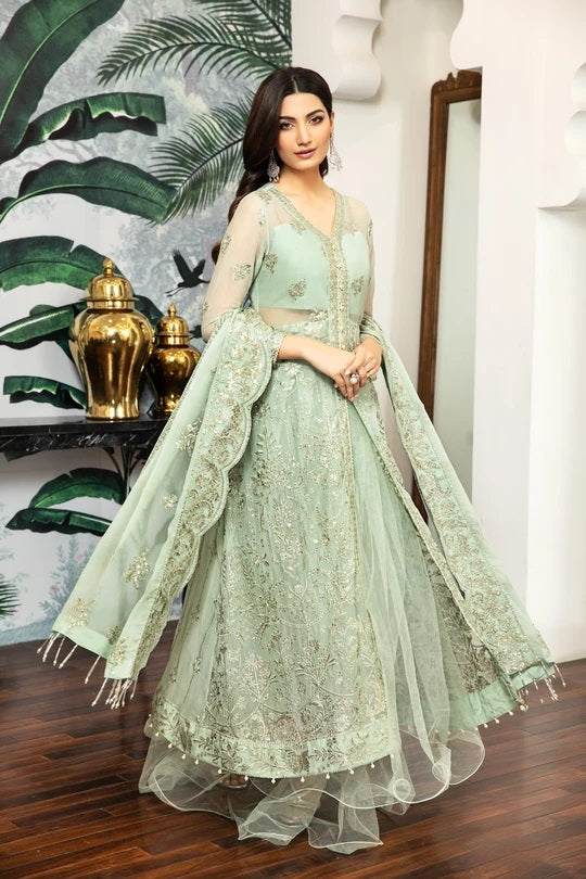 Alizeh Fashion By Bilal's Embroidered Chiffon Collection -100% Original Guaranteed