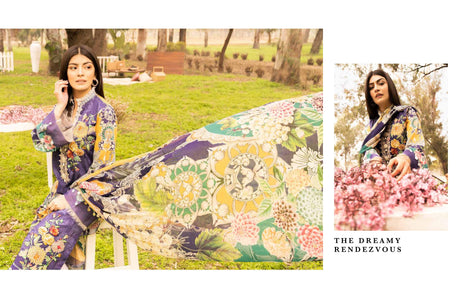 Adan Libas Summer Attires Luxury Lawn Embroidered 2021 Collection -100% Original Guaranteed