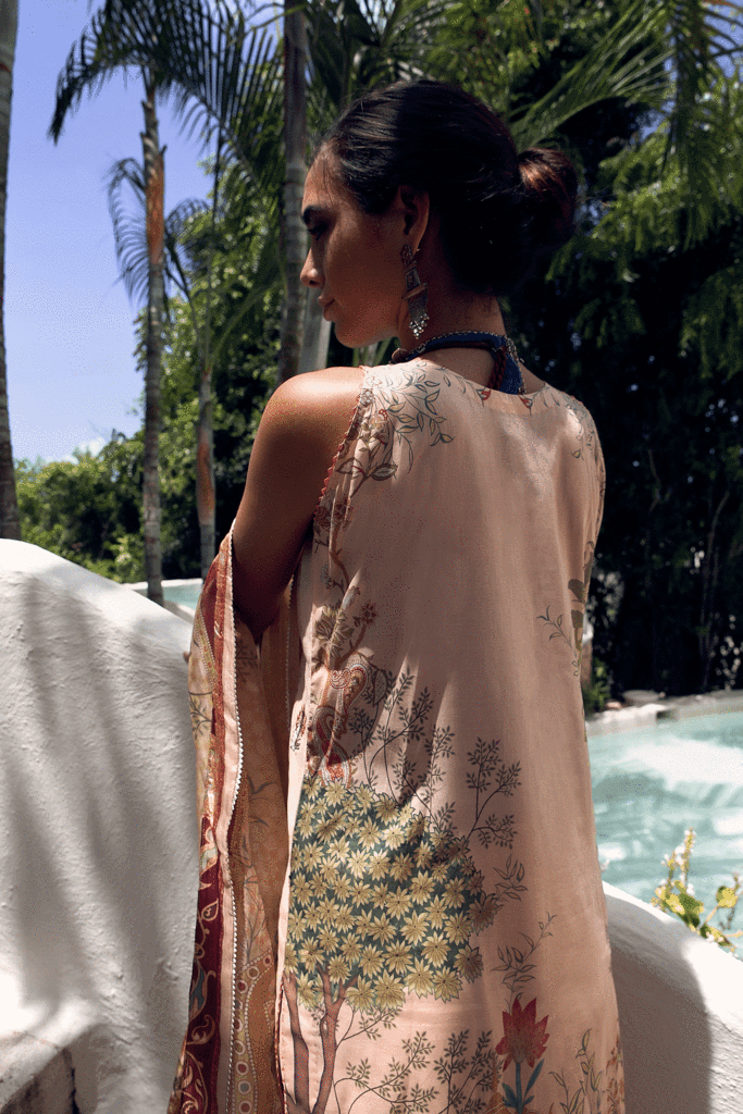 Qalamkar Luxury Lawn 100% Original