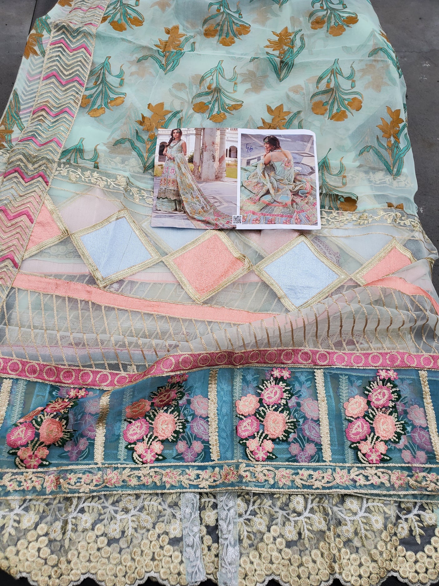 Pakistani Stitched Embroidery Party Wear Dresses Ready To Ship