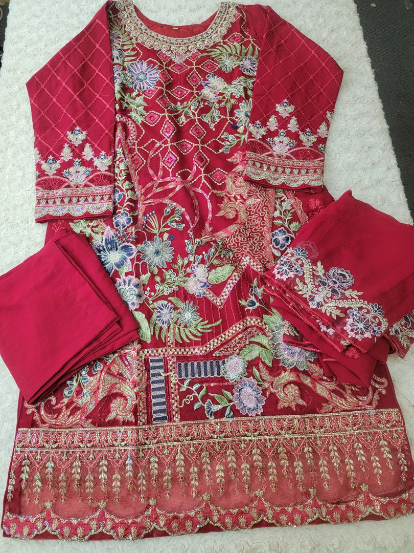 Pakistani Embroidered Party wear Ready To Ship