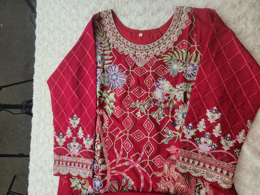 Pakistani Embroidered Party wear Ready To Ship