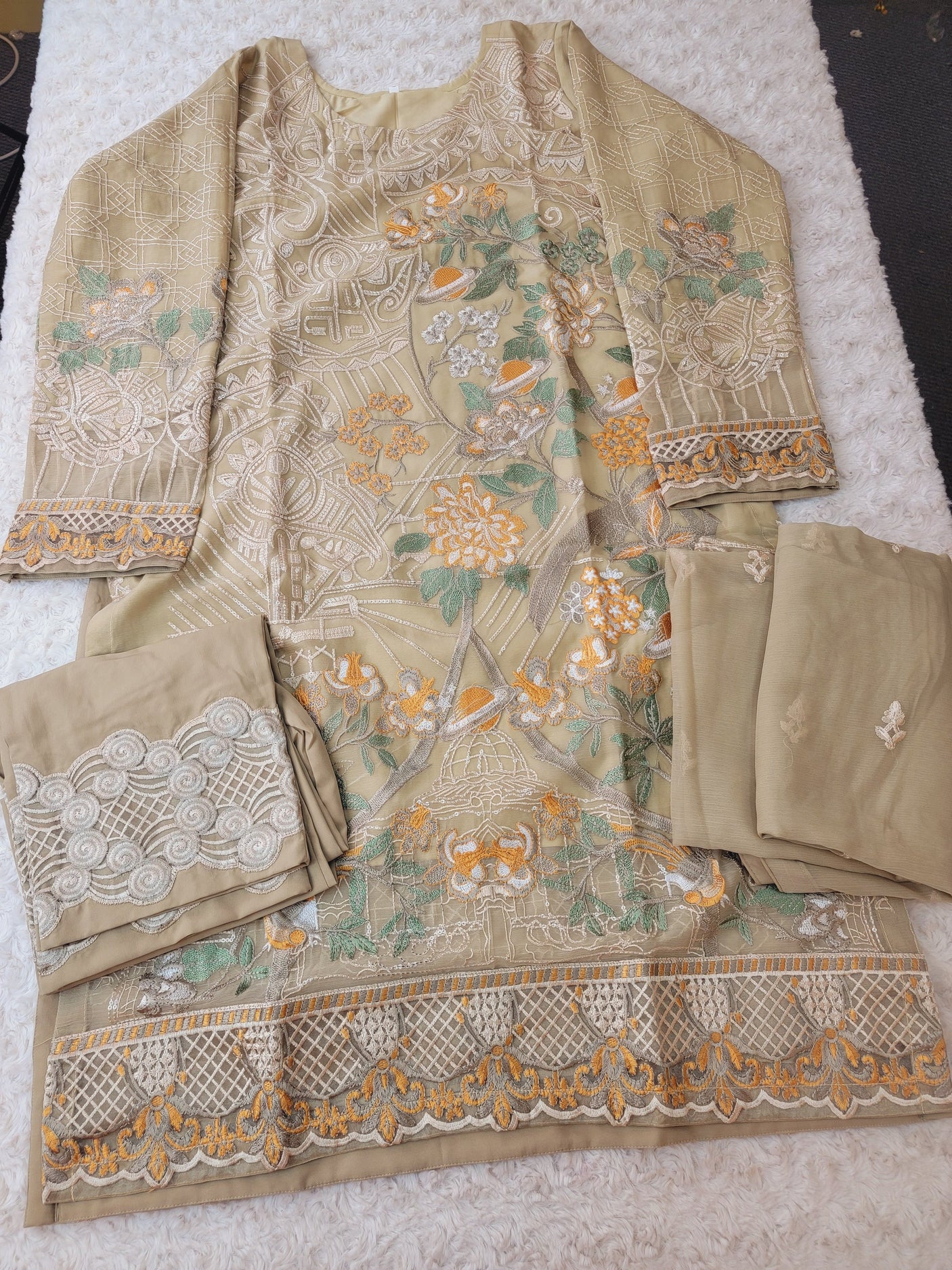 Pakistani Embroidered Party wear Ready To Ship