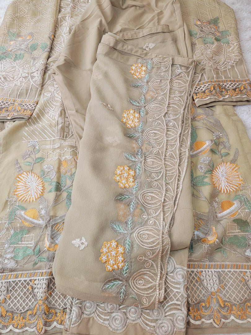 Pakistani Embroidered Party wear Ready To Ship