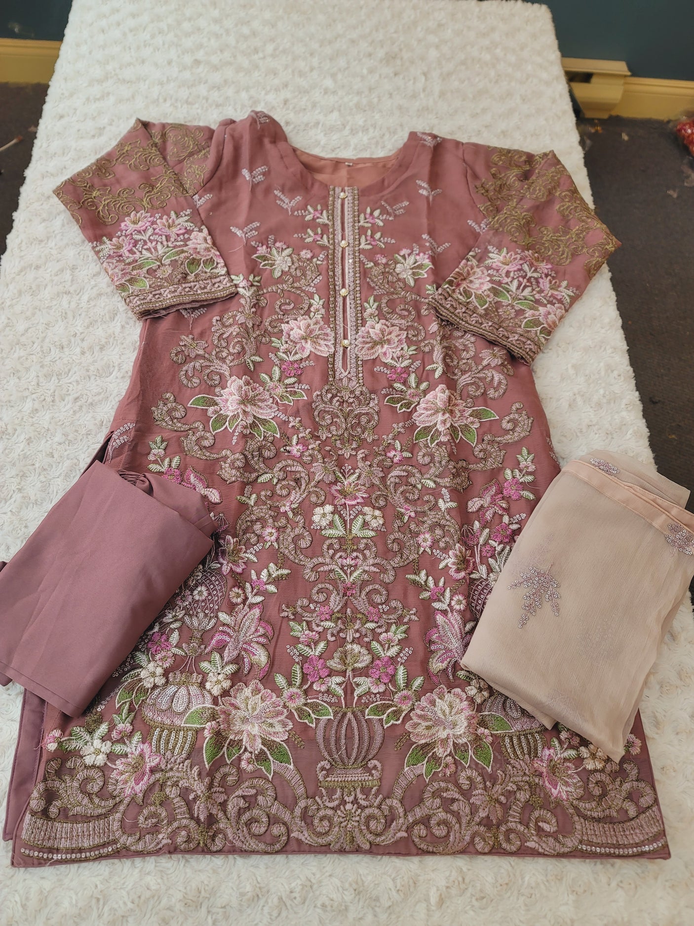 Pakistani Embroidered Party wear Ready To Ship