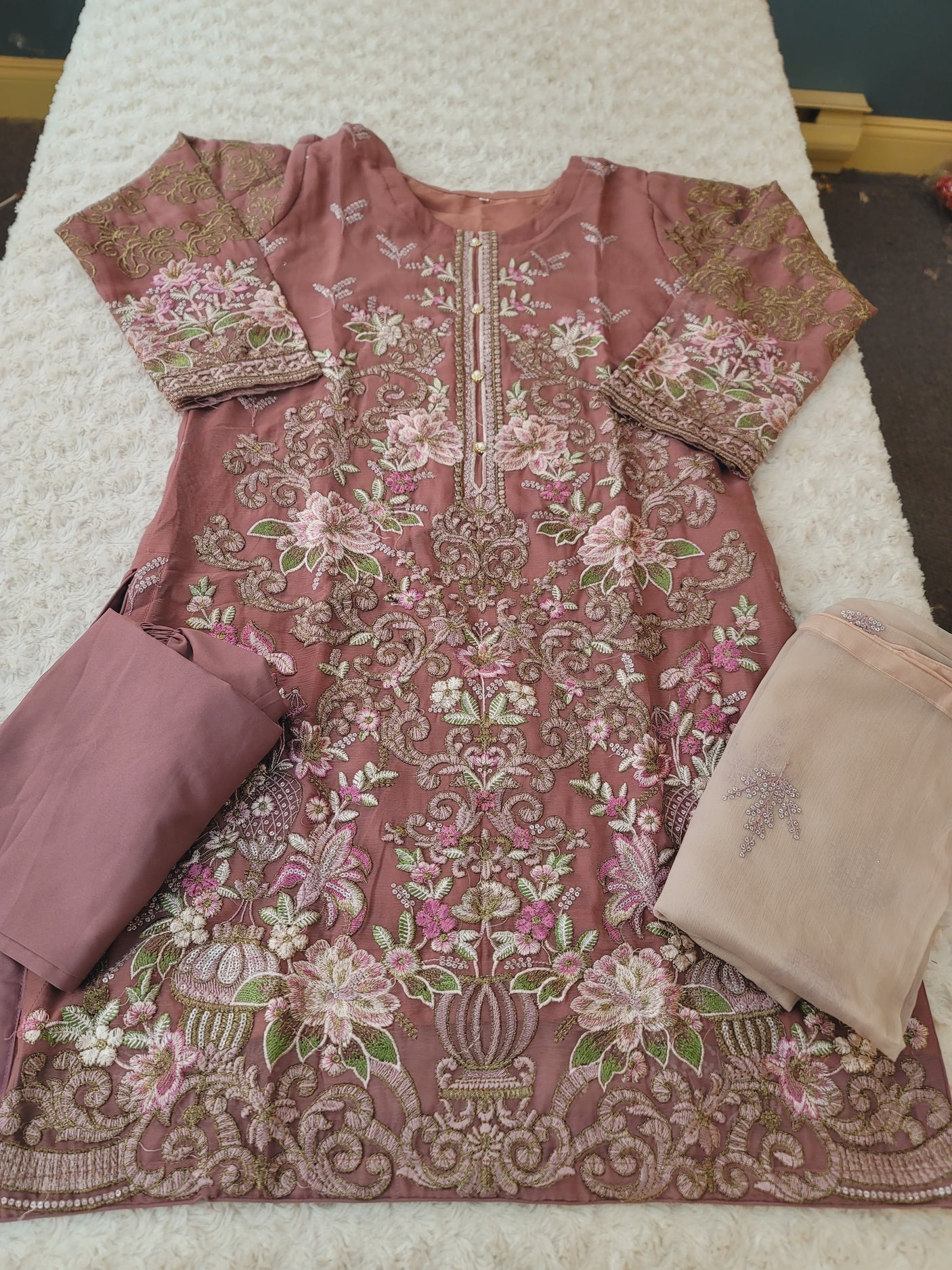 Pakistani Embroidered Party wear Ready To Ship