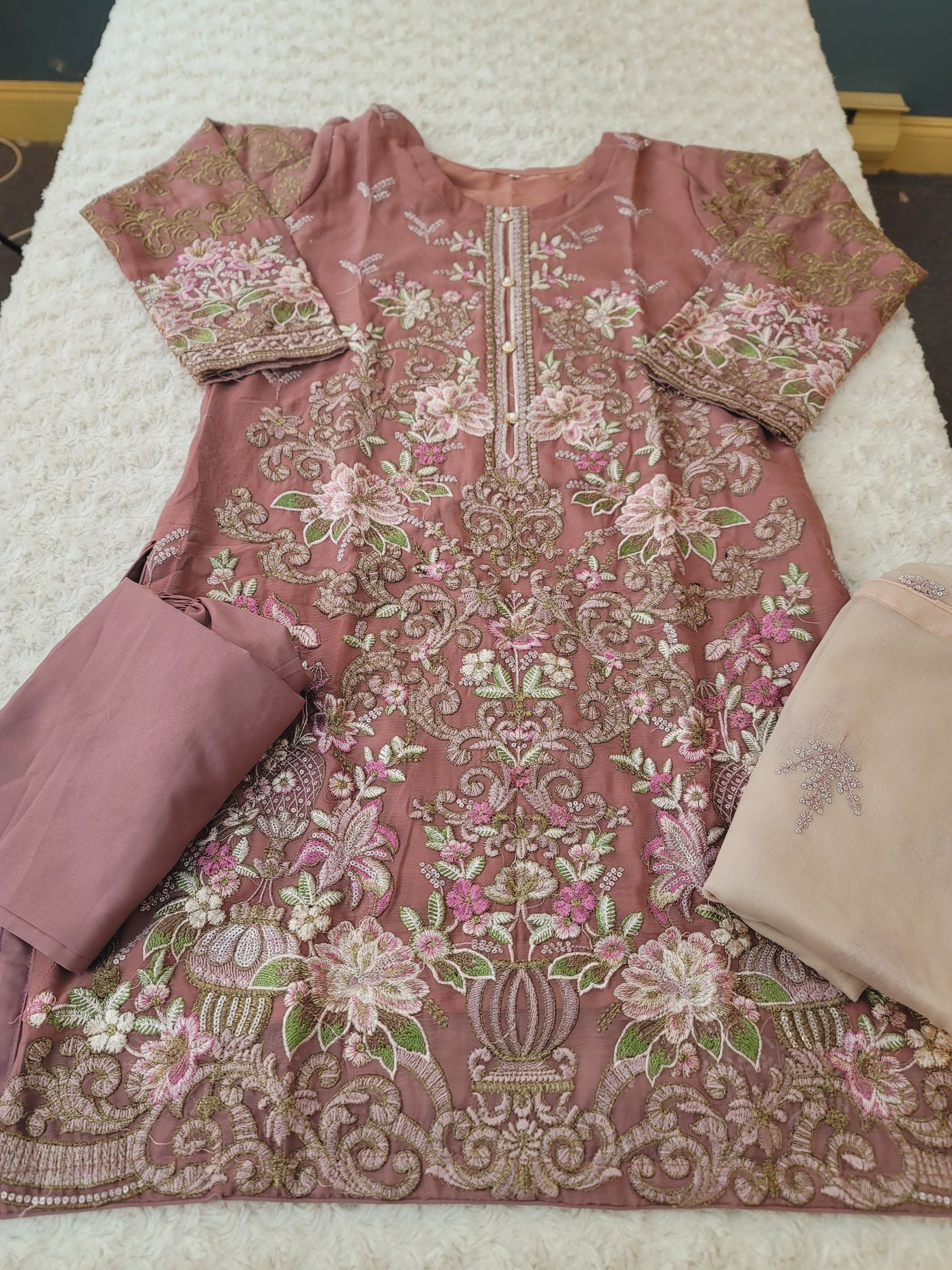 Pakistani Embroidered Party wear Ready To Ship