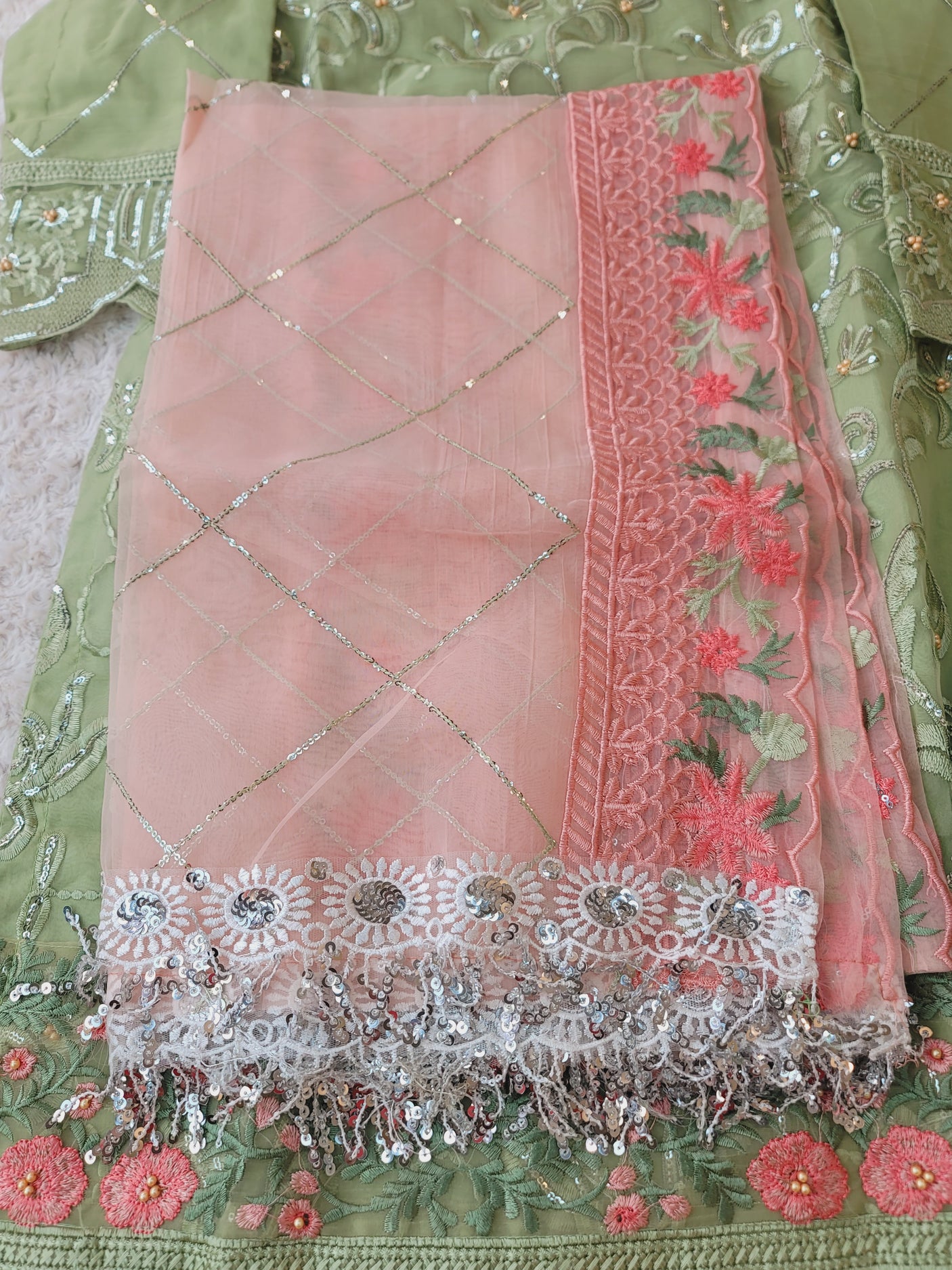 Pakistani Embroidered Party wear Ready To Ship