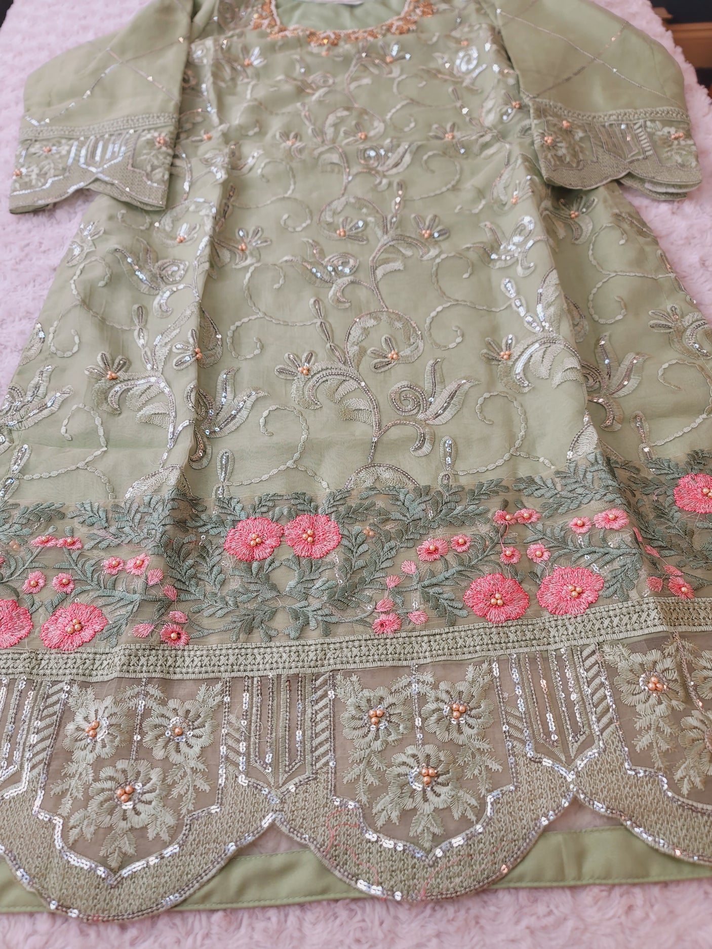Pakistani Embroidered Party wear Ready To Ship