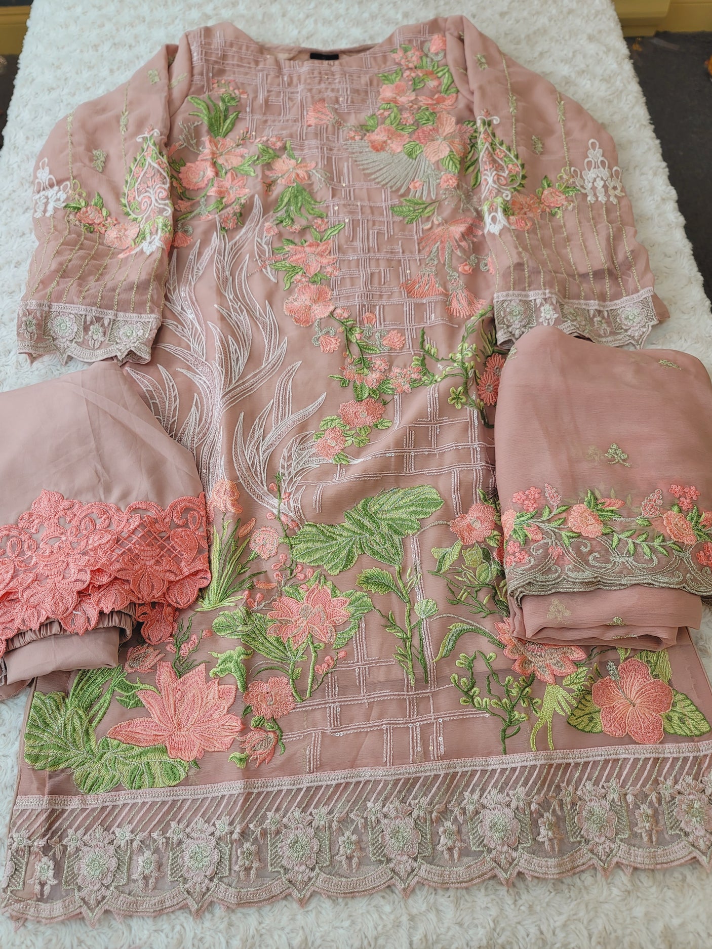Pakistani Embroidered Party wear Ready To Ship