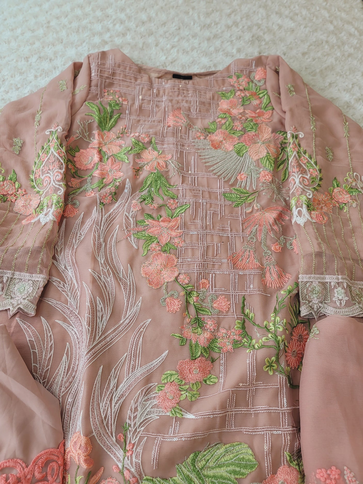 Pakistani Embroidered Party wear Ready To Ship