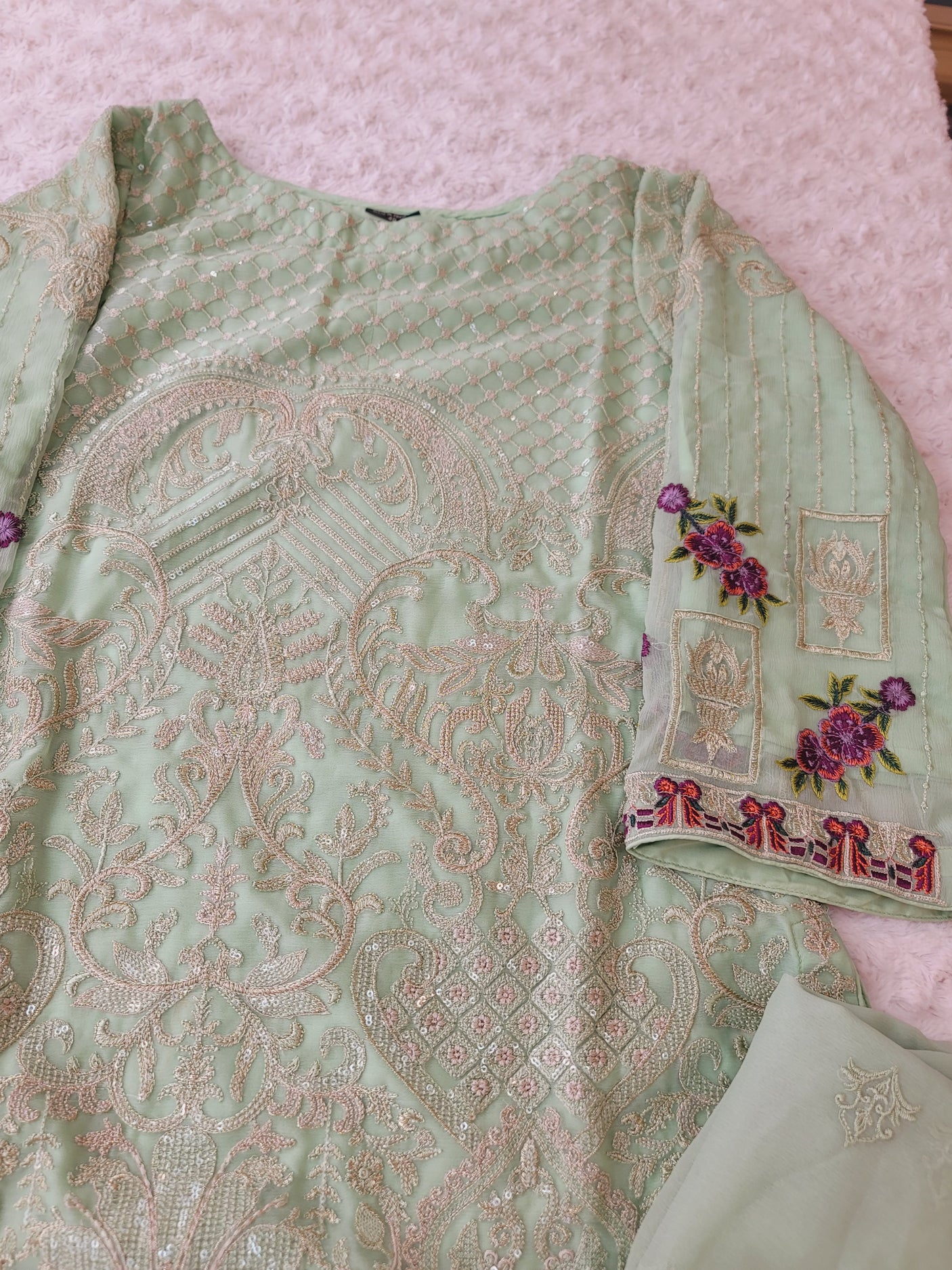 Pakistani Embroidered Party wear Ready To Ship