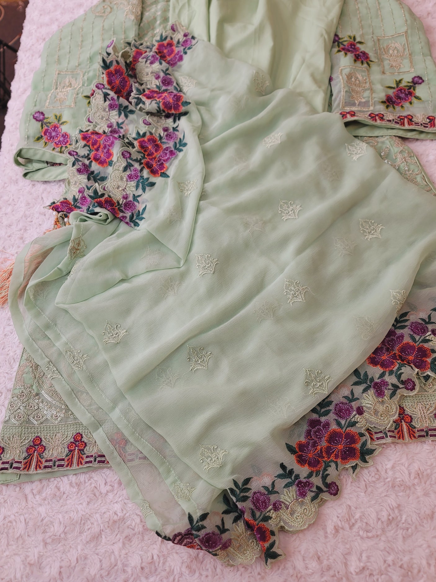 Pakistani Embroidered Party wear Ready To Ship