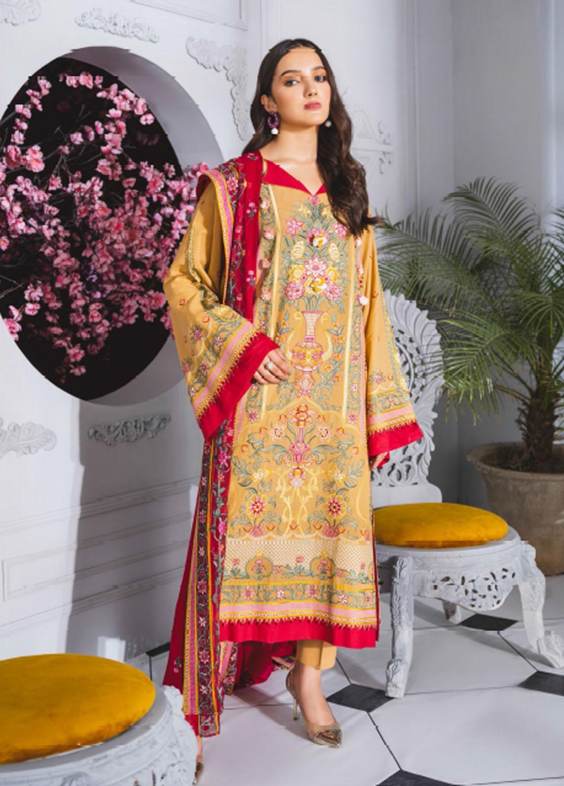 Maryum N Maria Embroidered Lawn Collection 100% Original