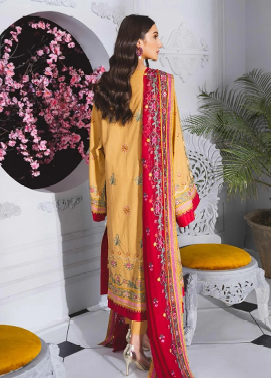 Maryum N Maria Embroidered Lawn Collection 100% Original