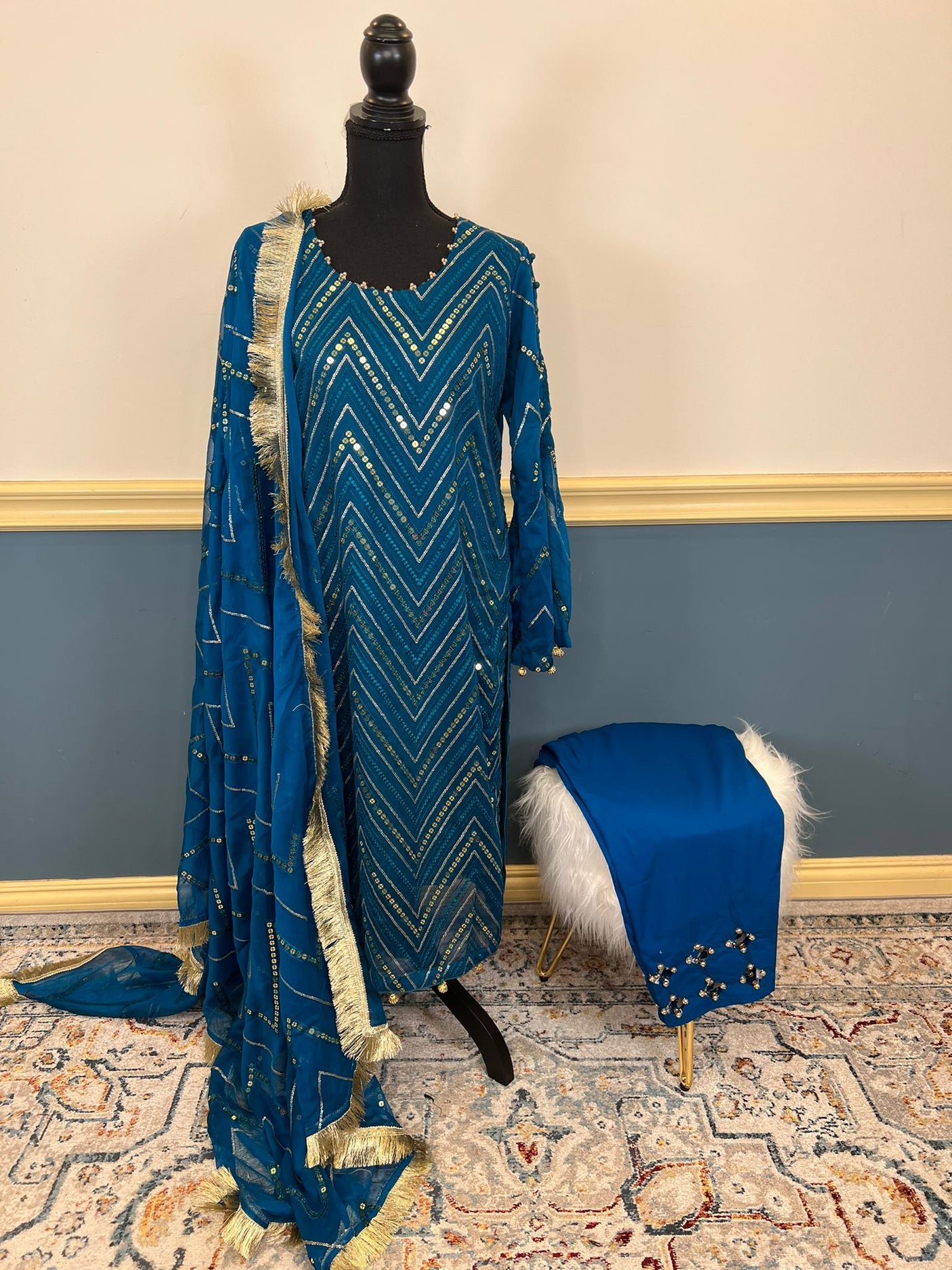 Pakistani Pure Chiffon Boutique Collection