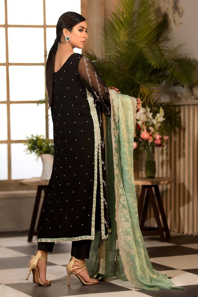 Charizma Chimmer Festive Chiffon Collection 2021-100% Original Guaranteed