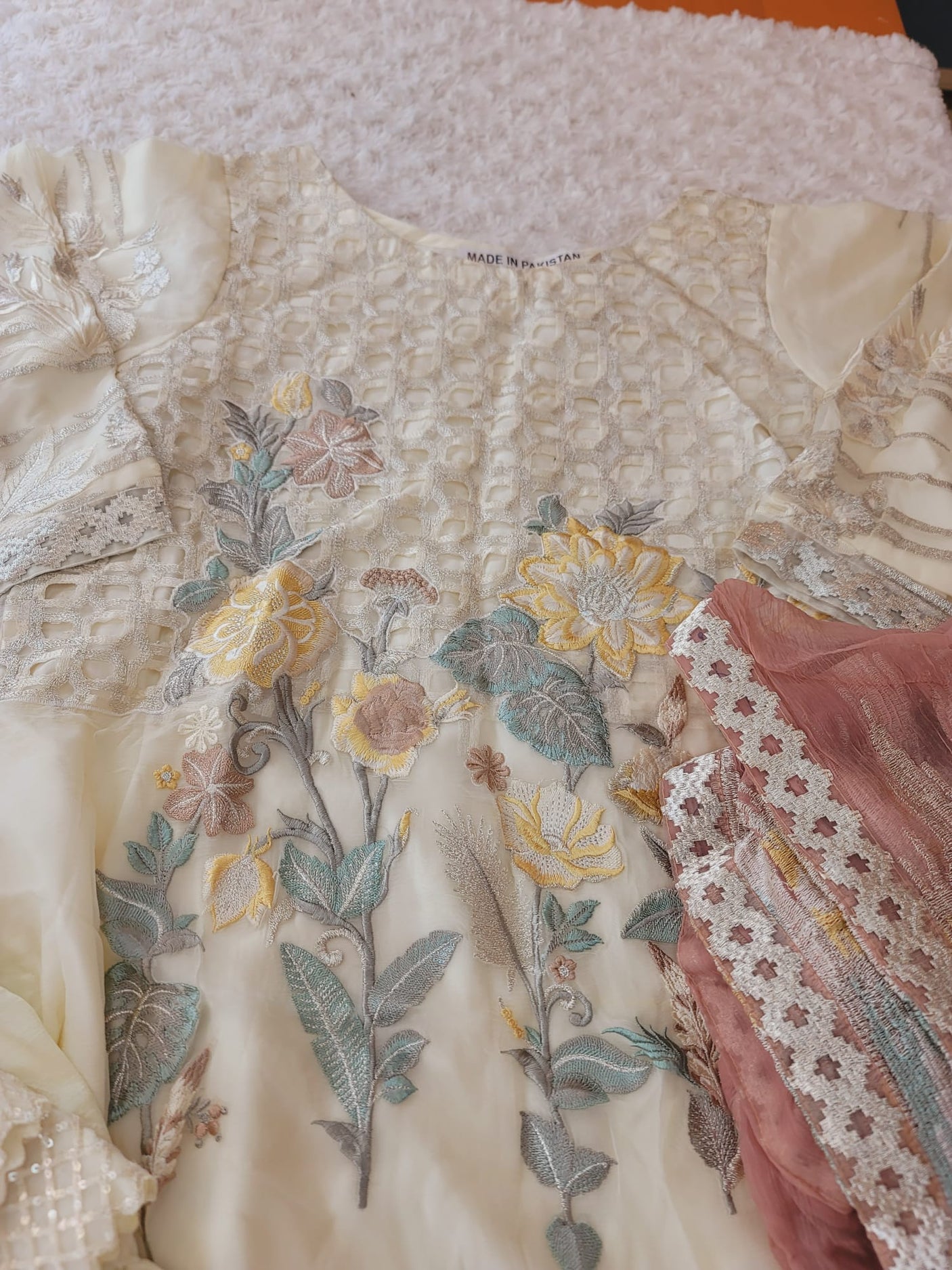 Pakistani Stitched Embroidery Party Wear Dresses Ready To Ship