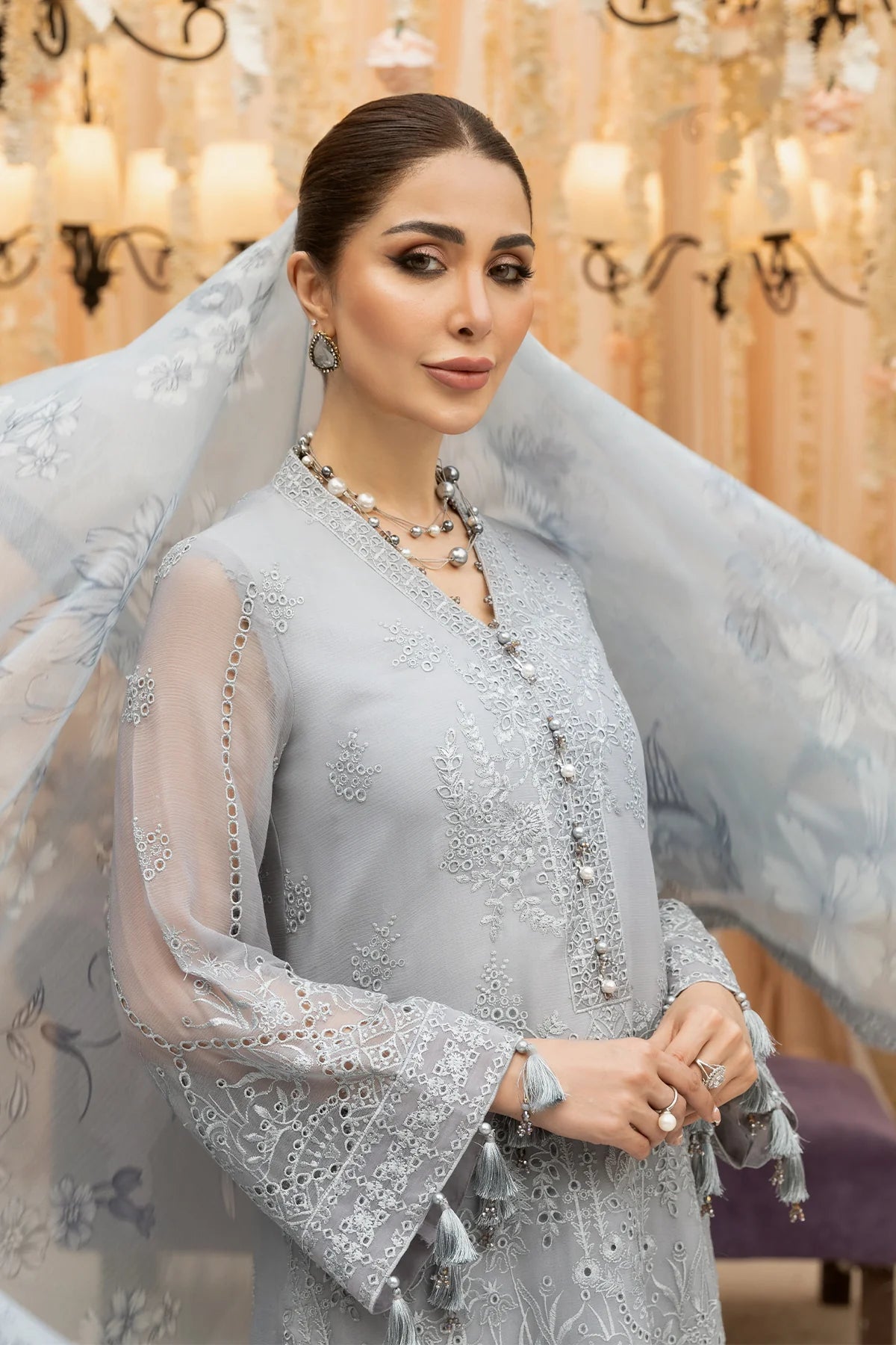Dhaagay By Alizeh Luxury Chiffon Collection-100% Original