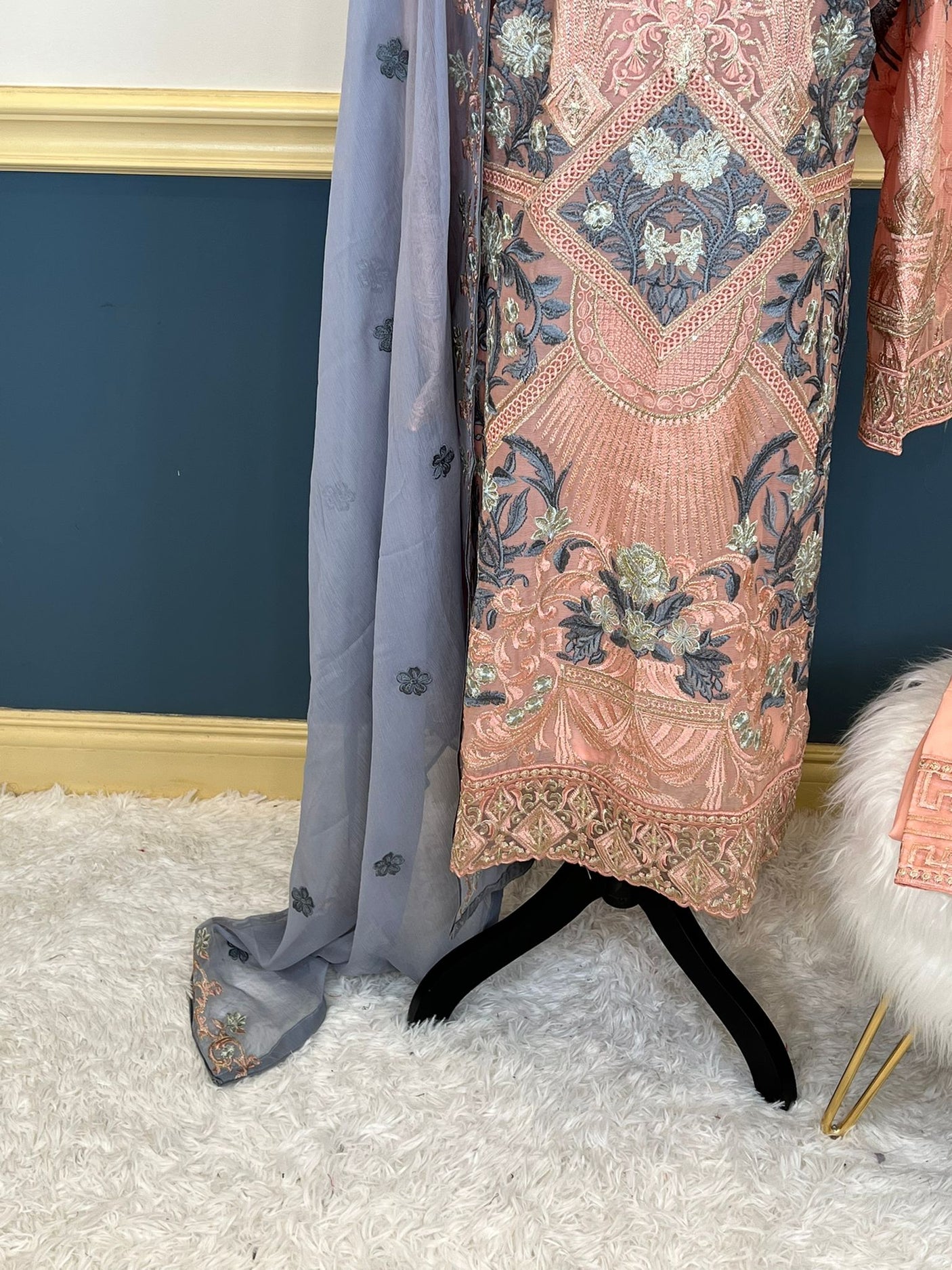 Pakistani Embroidered Party wear Ready To Ship