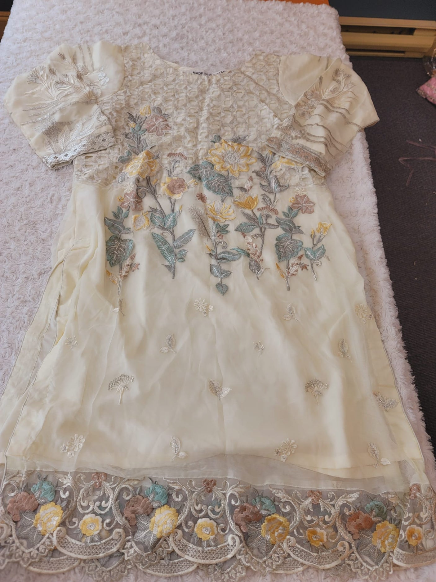 Pakistani Stitched Embroidery Party Wear Dresses Ready To Ship