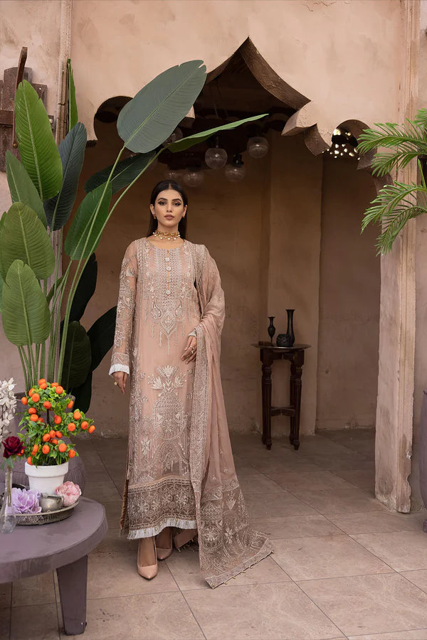 Johra Gold Luxury Chiffon Collection 100% Original