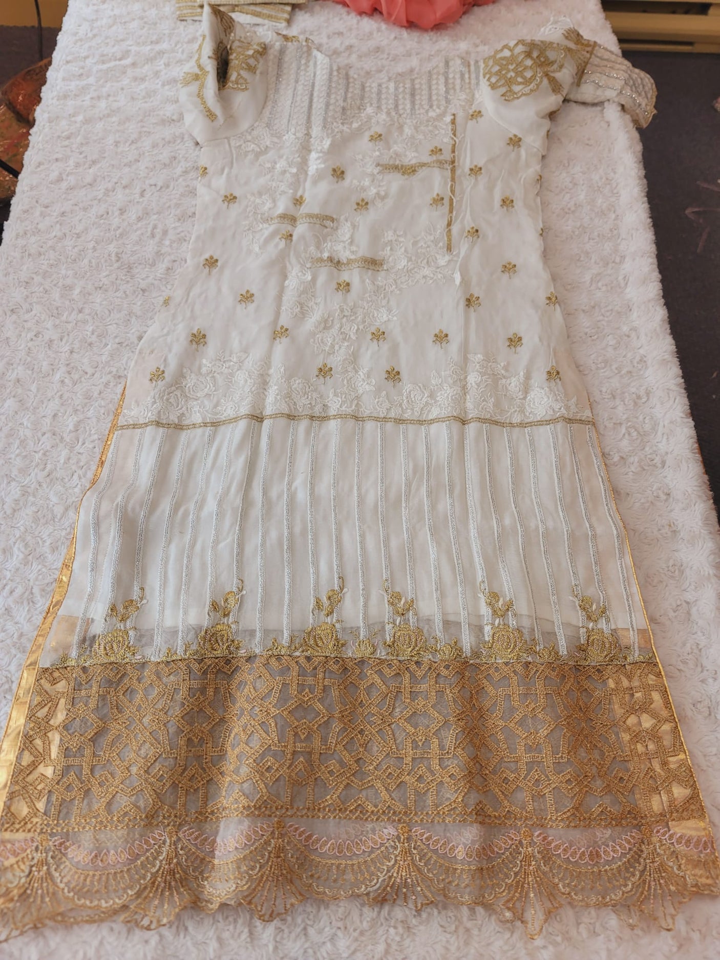 Pakistani Stitched Embroidery Party Wear Dresses Ready To Ship