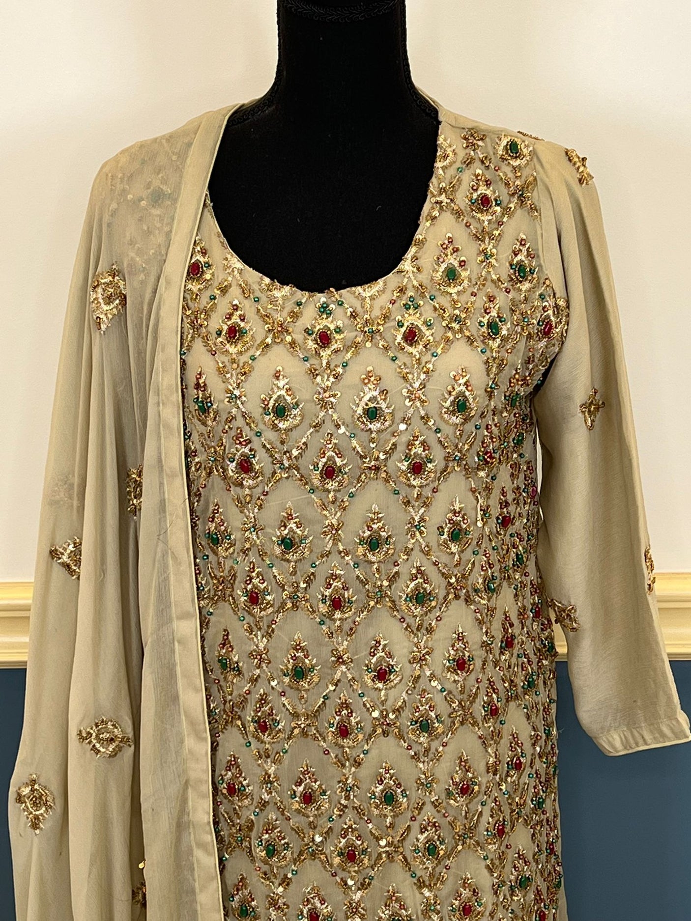 Pakistani Embroidered Party wear Ready To Ship