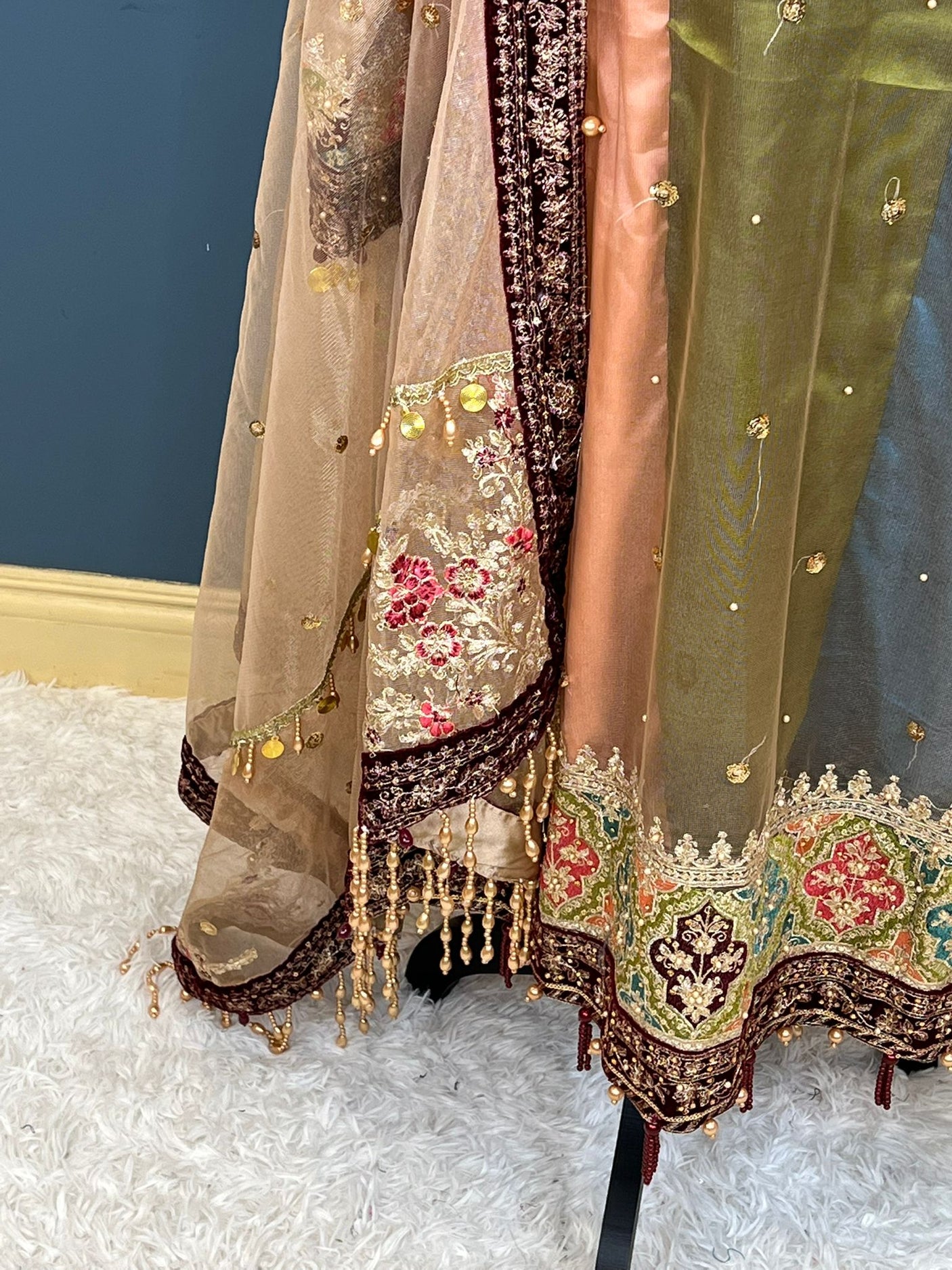 Pakistani Stitched Embroidery Party Wear Dresses Ready To Ship