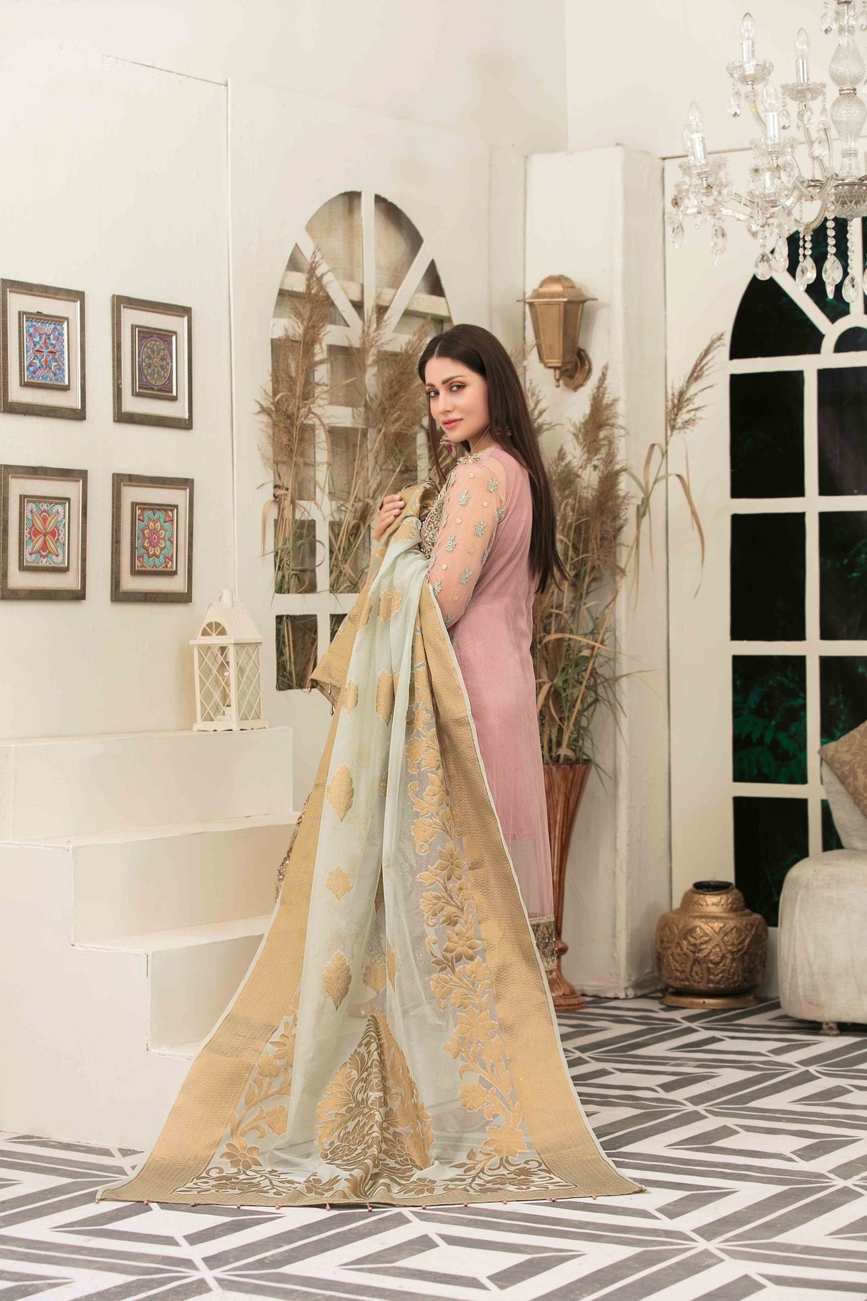 LUCILLE By Tawakkal Chiffon Embroidered Collection 2021 -100% Original Guaranteed