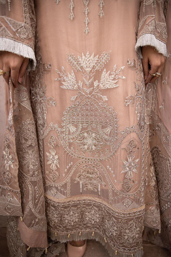 Johra Gold Luxury Chiffon Collection 100% Original