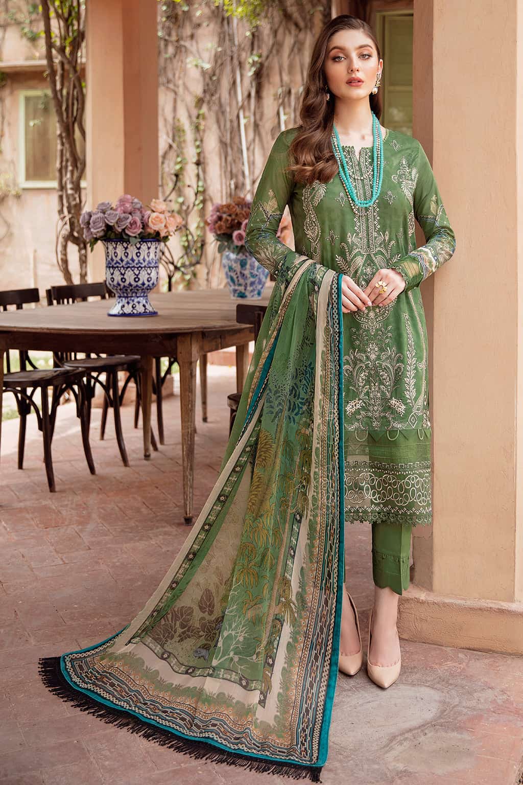 Mashaal By Ramsha Luxury Lawn 100% Original Ready To Ship