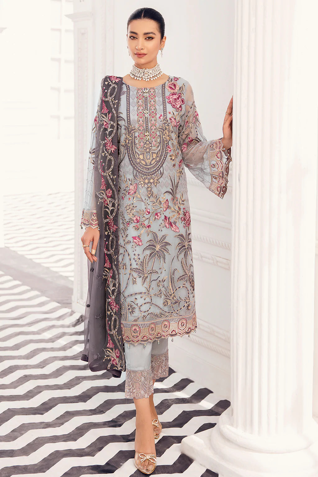 Rangoon By Ramsha Luxury Chiffon Embroidered Collection