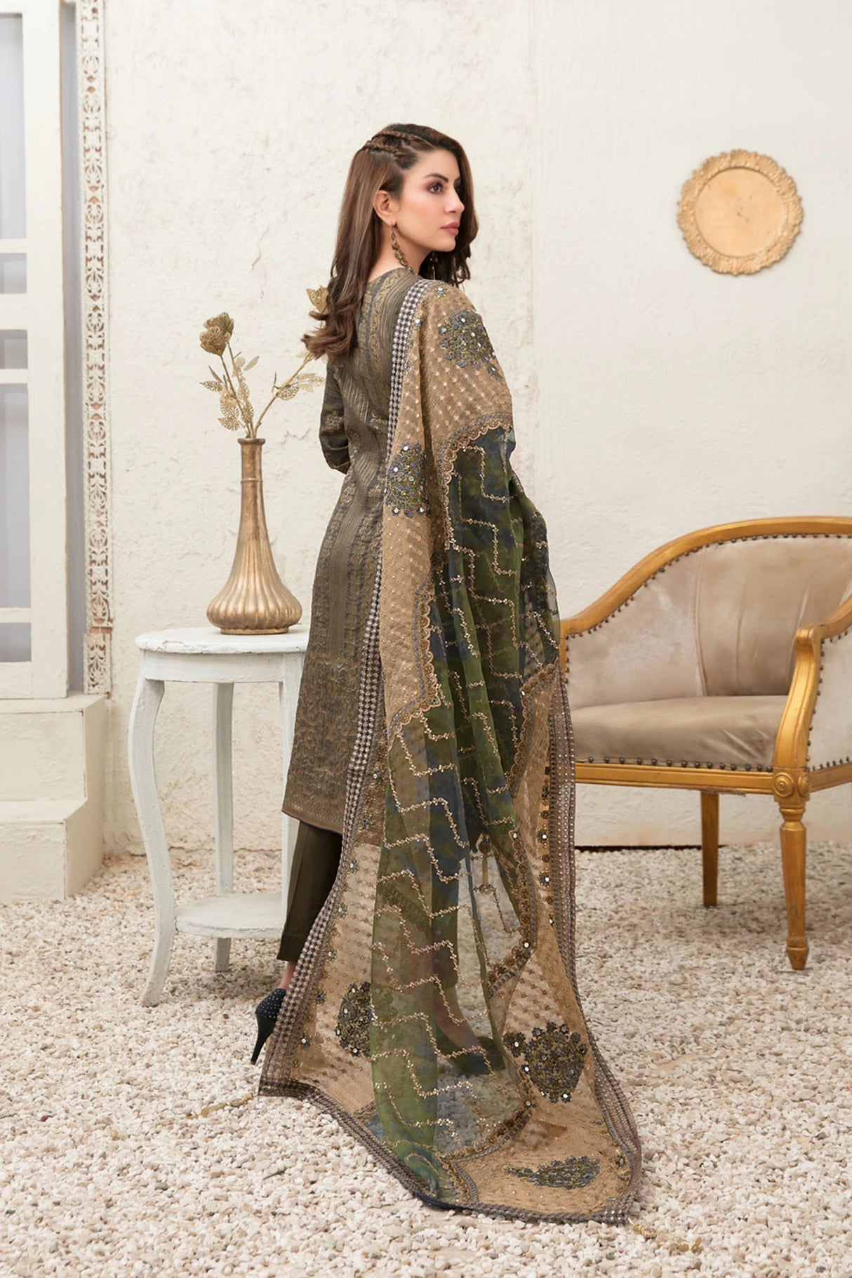 Giselle Printed And Embroidered Lawn Collection By Tawakkal 100% Original