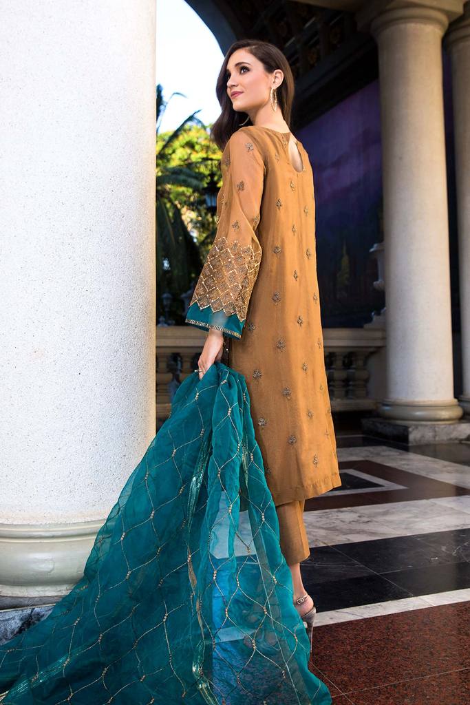 Charizma Chimmer Festive Chiffon Collection 2021-100% Original Guaranteed