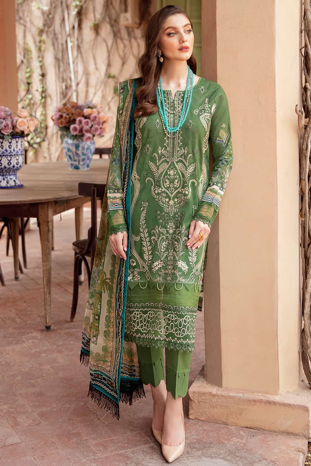 Mashaal By Ramsha Luxury Lawn 100% Original Ready To Ship