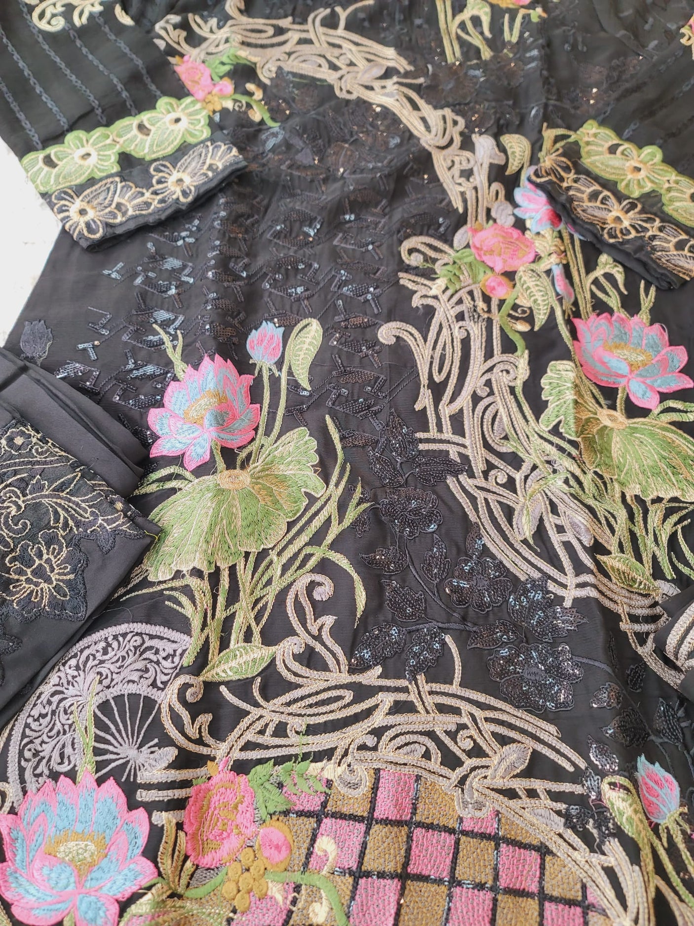 Pakistani Embroidered Party wear Ready To Ship