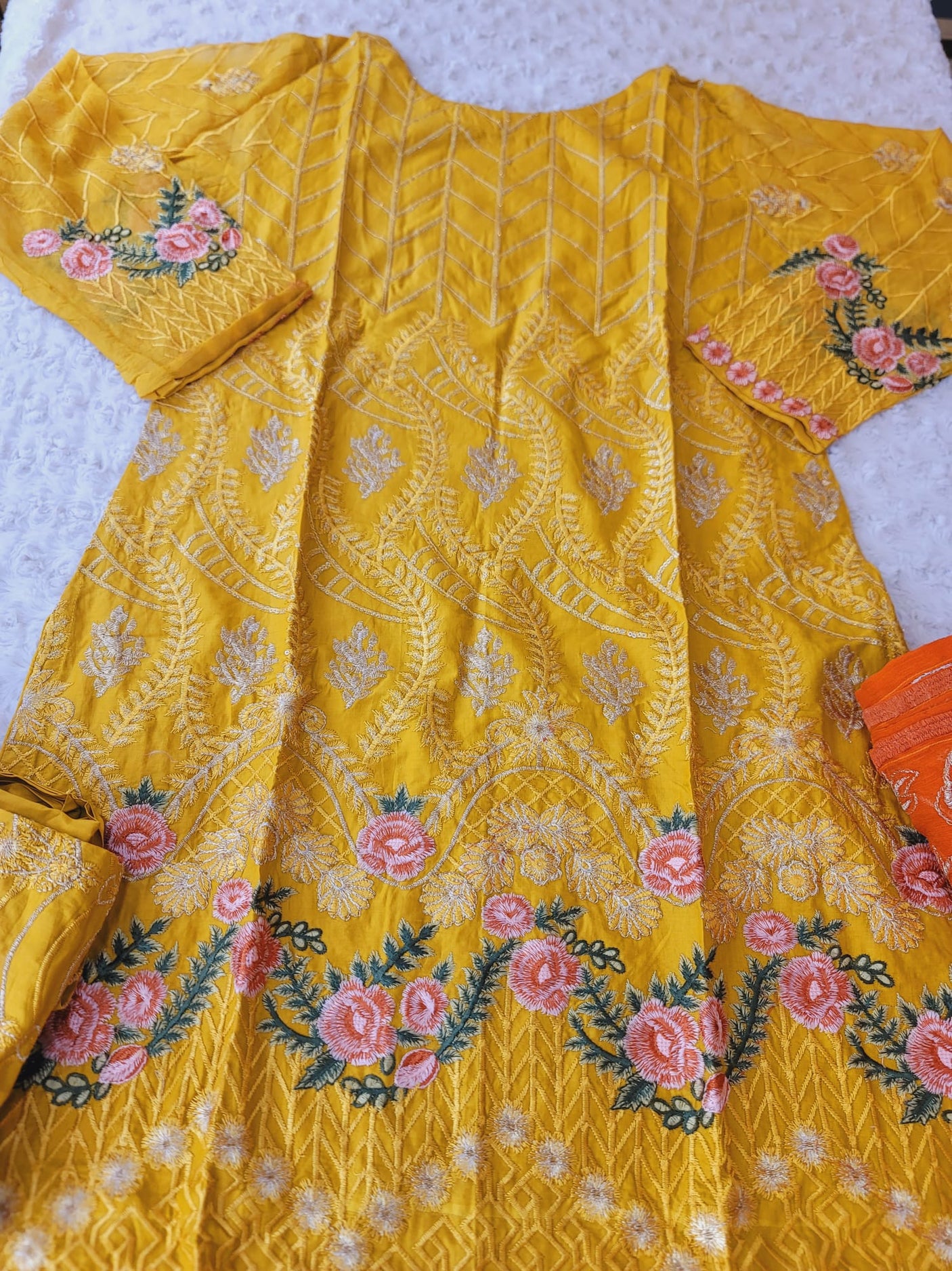 Pakistani Stitched Embroidered luxury lawn Dresses Ready To Ship