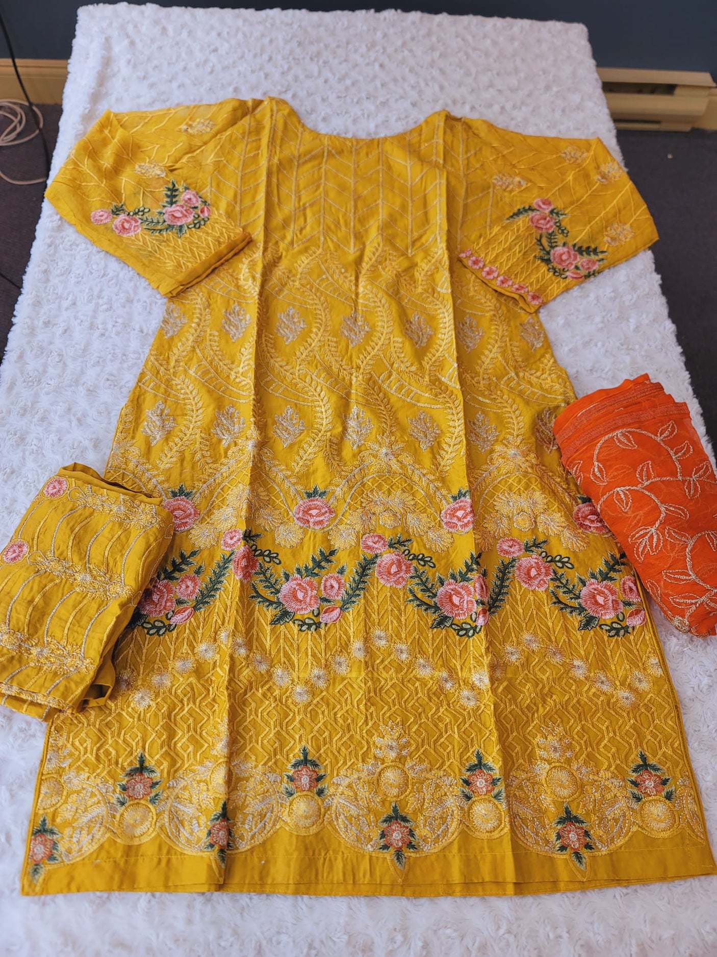 Pakistani Stitched Embroidered luxury lawn Dresses Ready To Ship