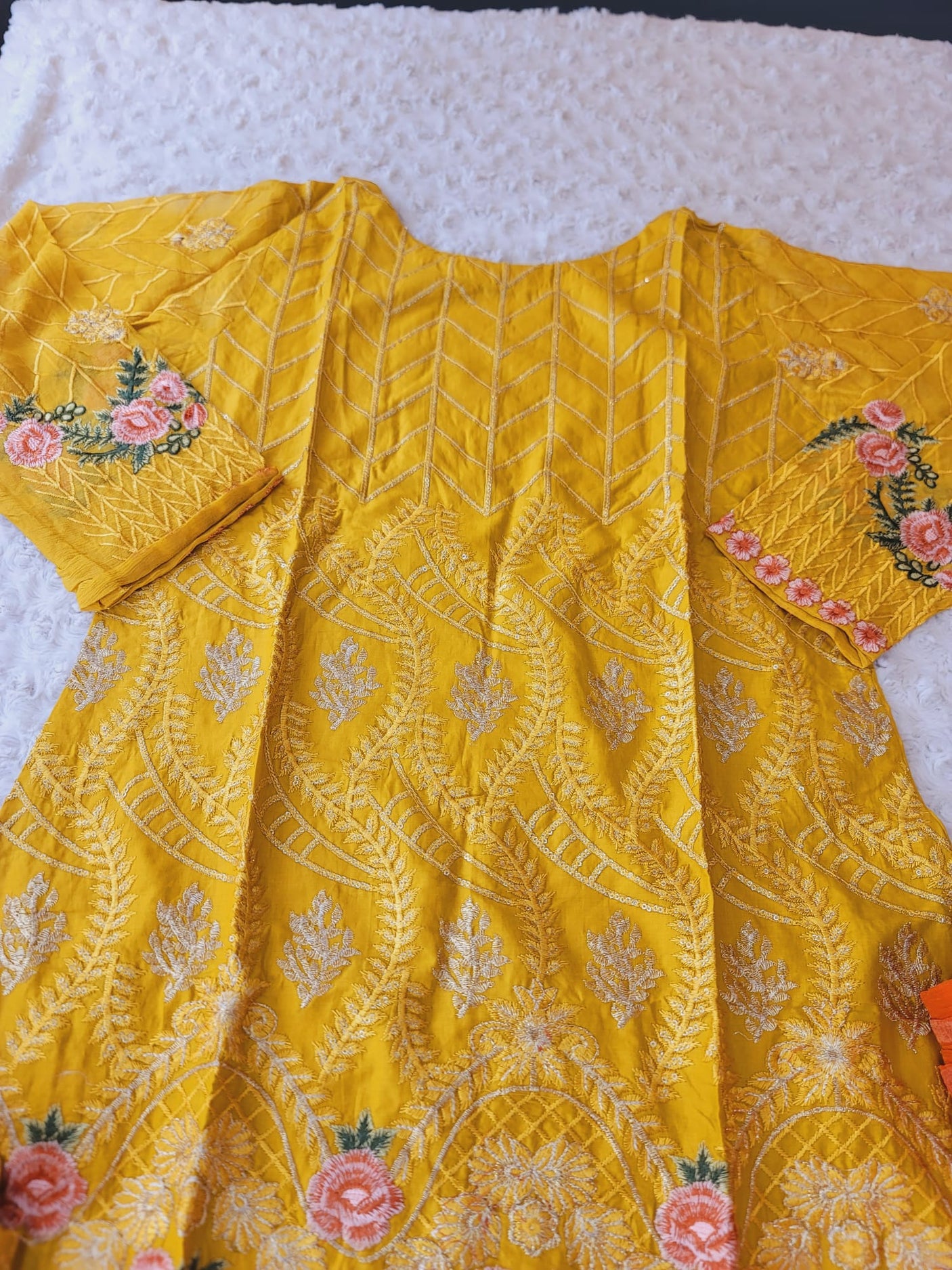 Pakistani Stitched Embroidered luxury lawn Dresses Ready To Ship