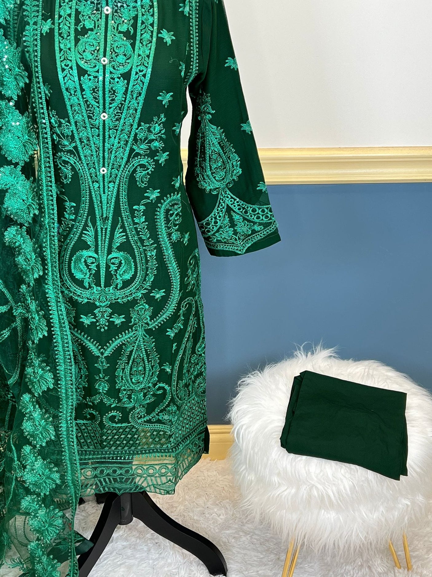 Pakistani Embroidered Party wear Ready To Ship