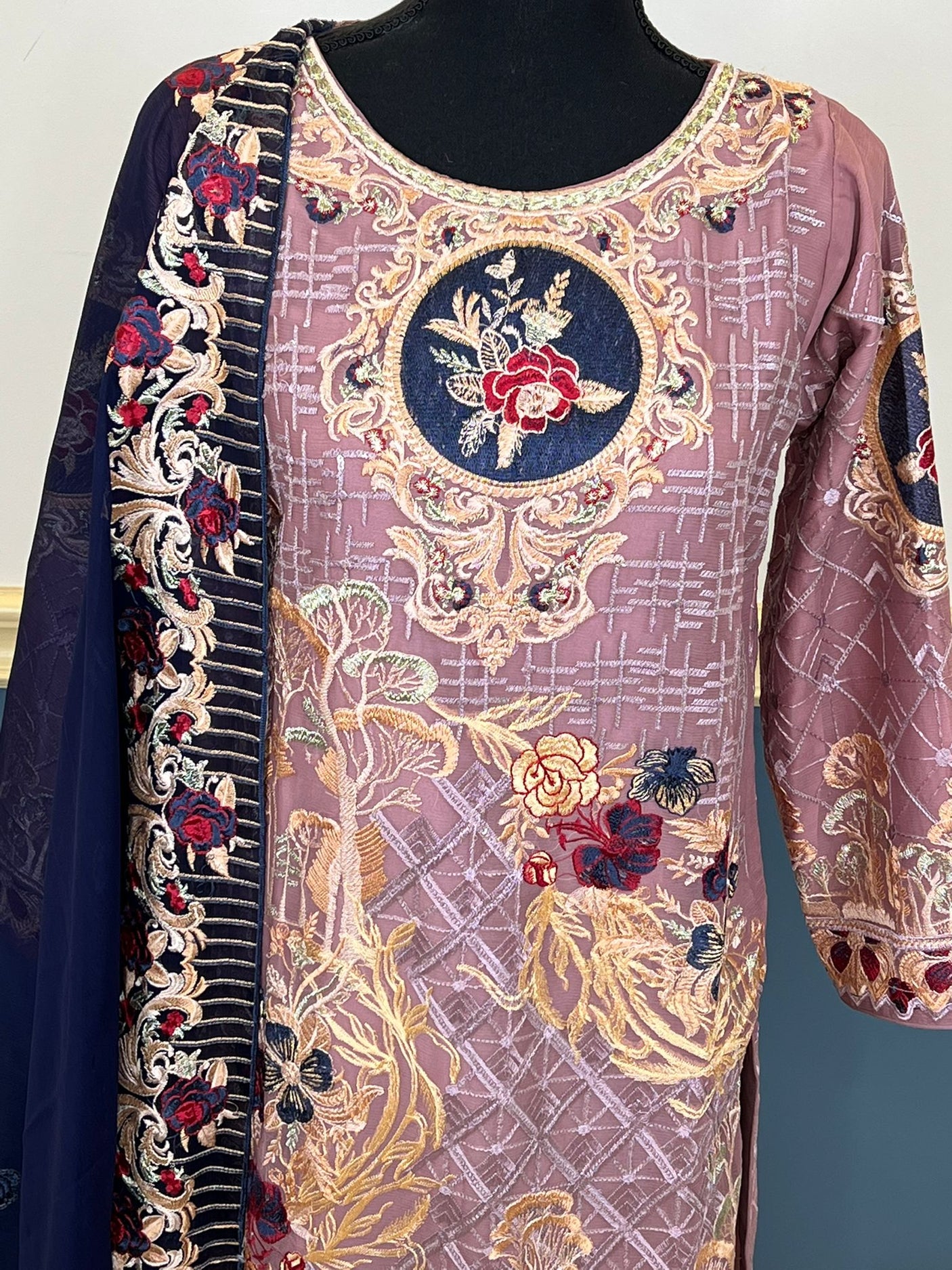 Pakistani Embroidered Party wear Ready To Ship