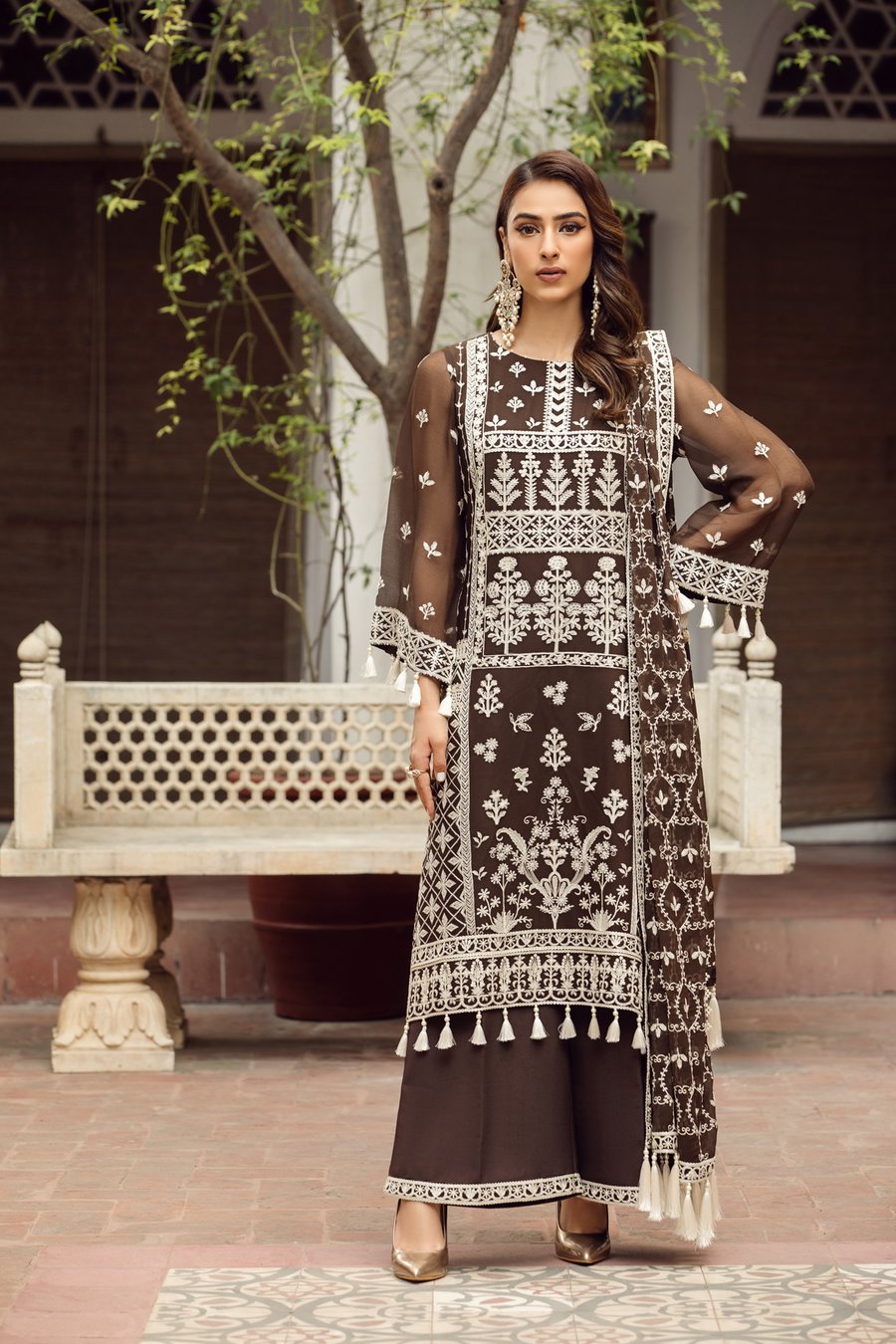 Alizeh By Shahtaz Luxury Chiffon Embroidered Collection 2021 -100% Original Guaranteed