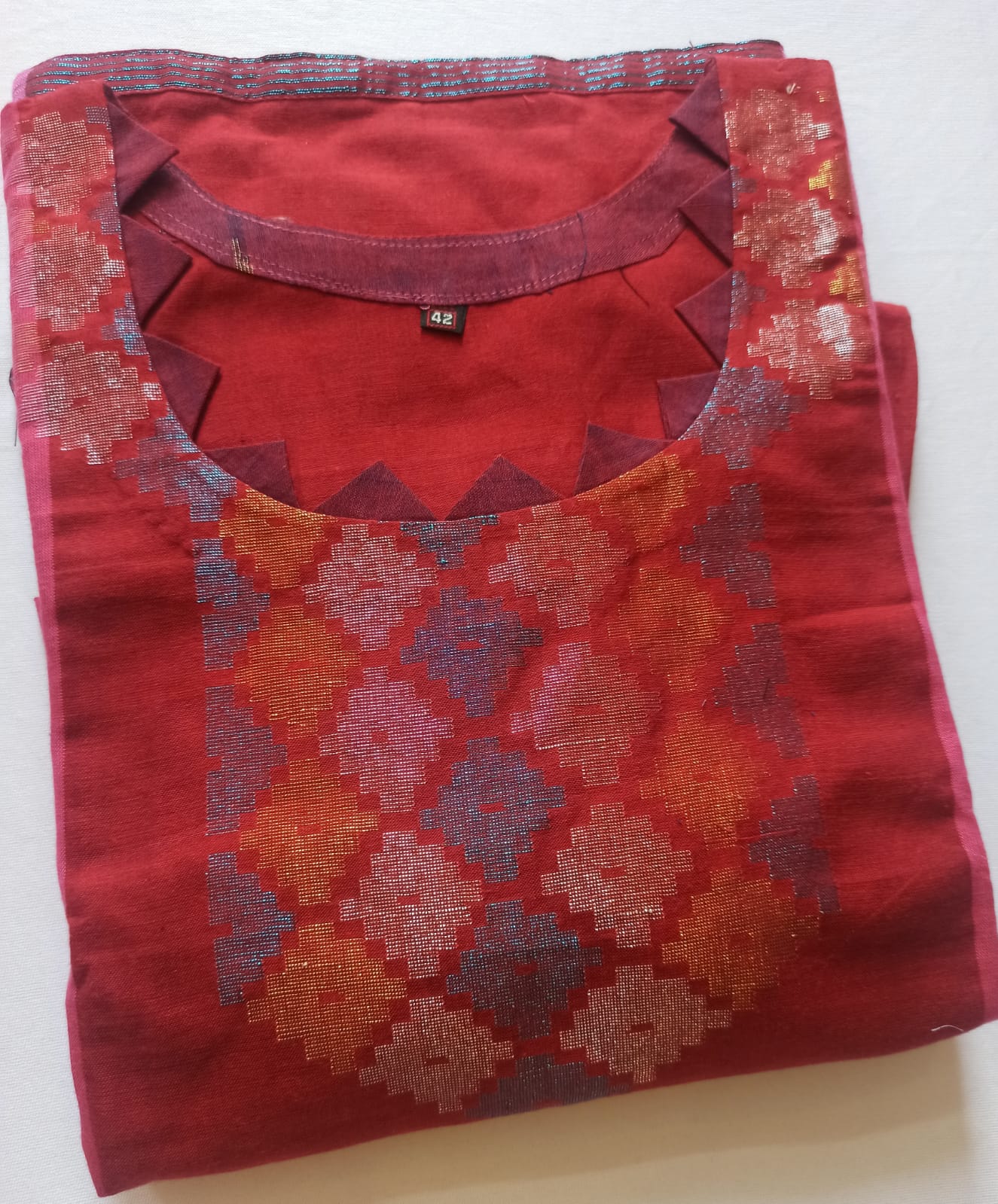 Bangladeshi Jamdani salwar kamiz