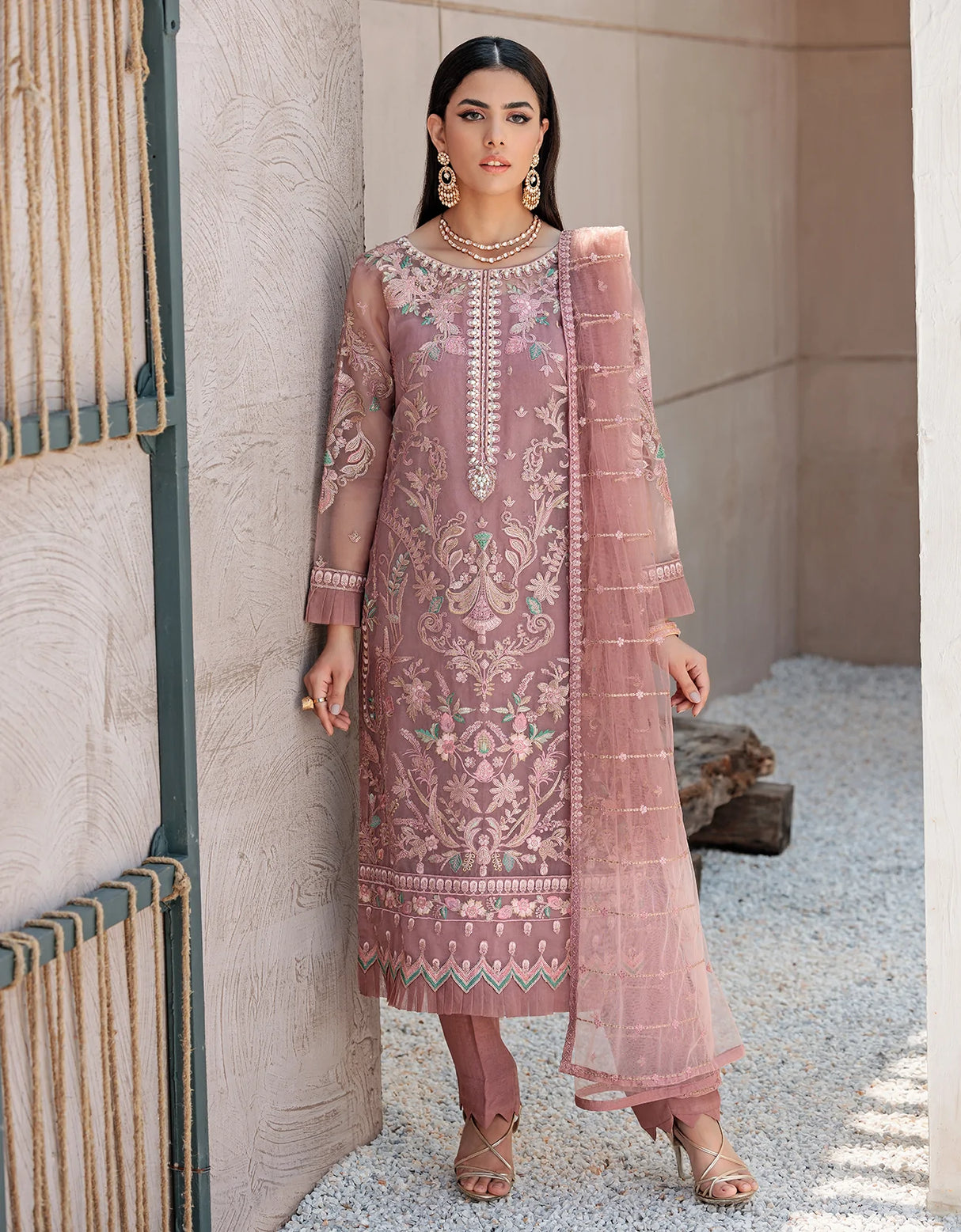 Nafasat By Emaan Adeel Embroidered Chiffon Collection