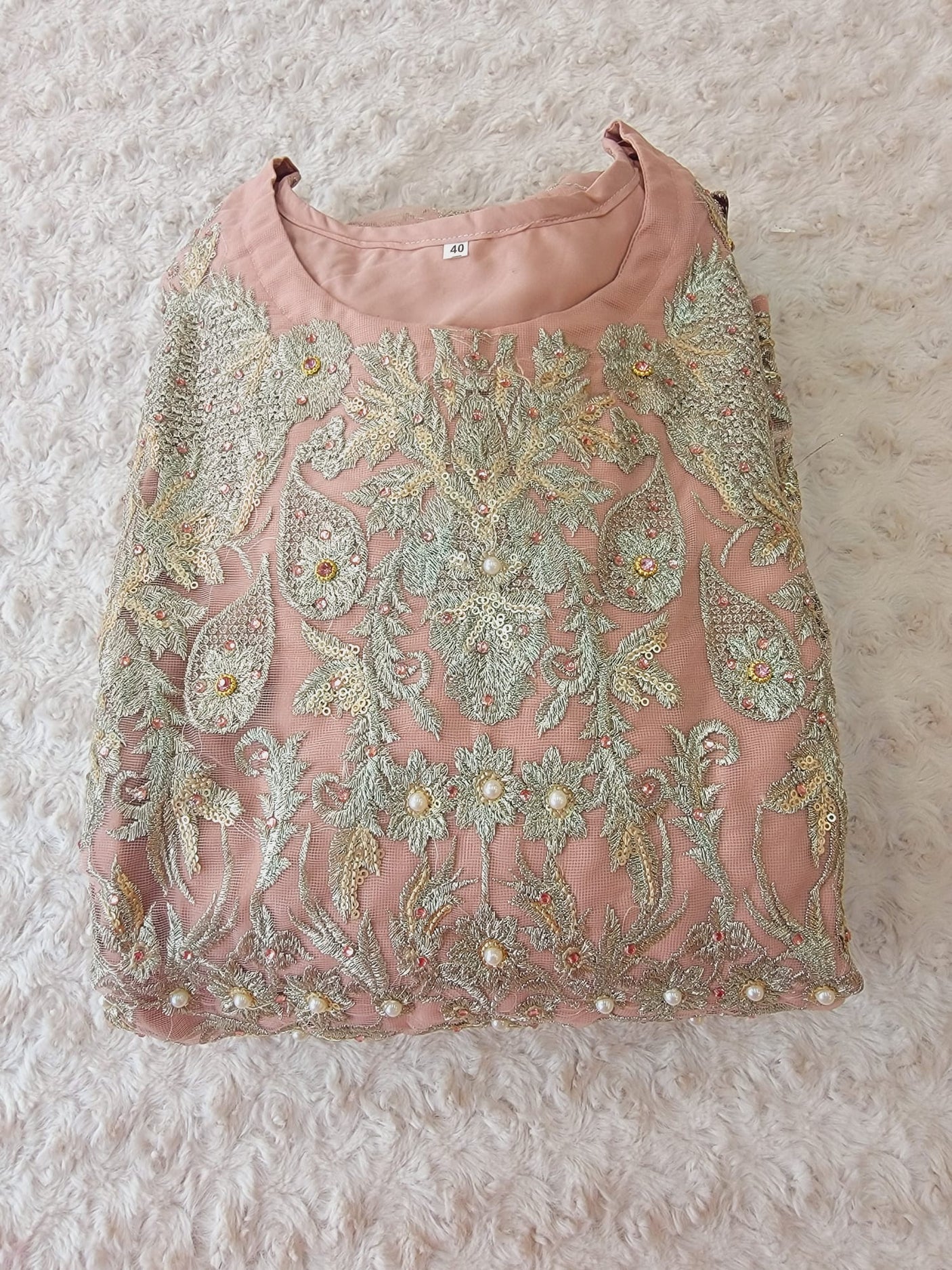 Pakistani Stitched Embroidery Party Wear Dresses Ready To Ship